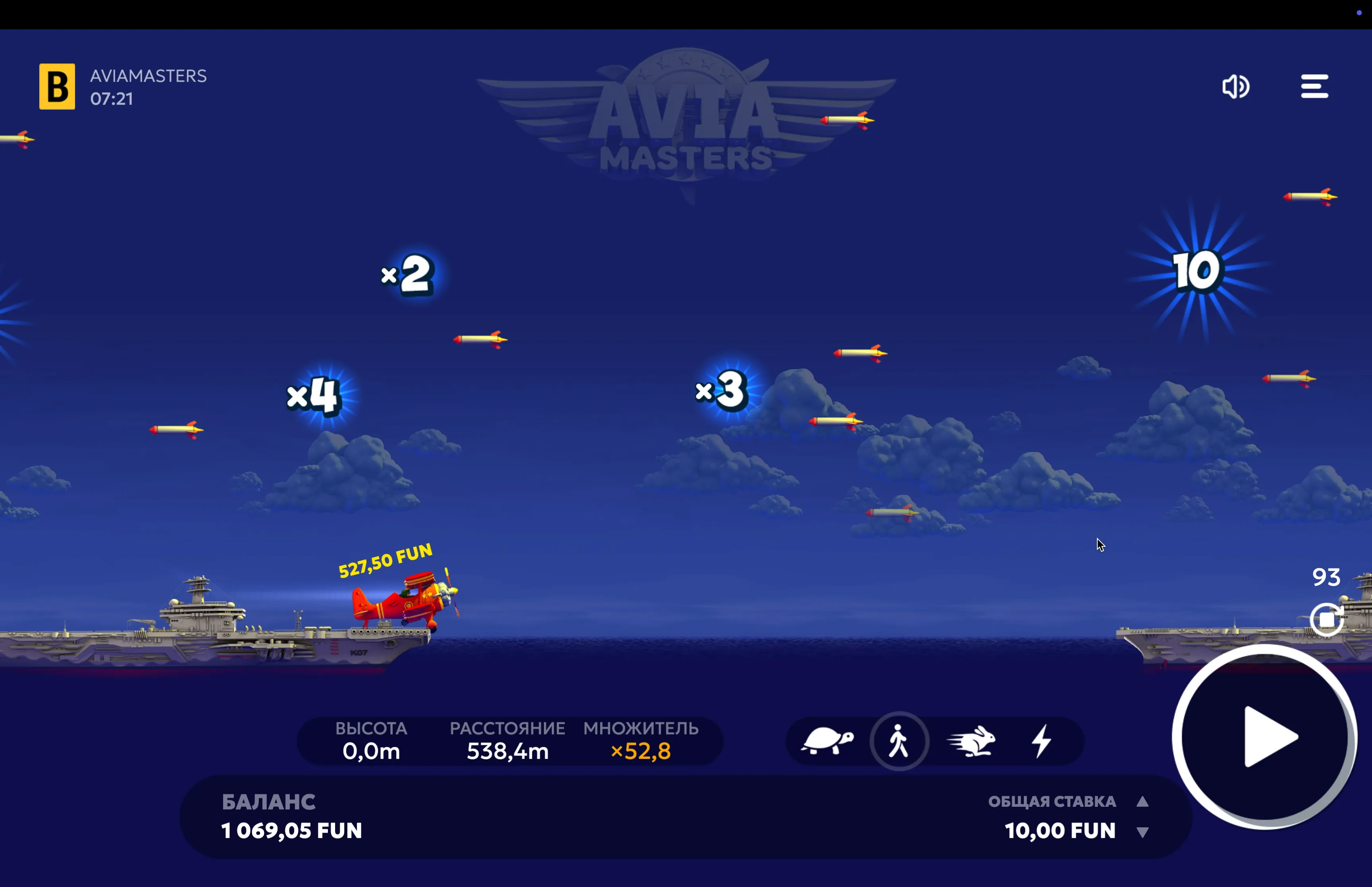 Táticas de slot Aviamasters