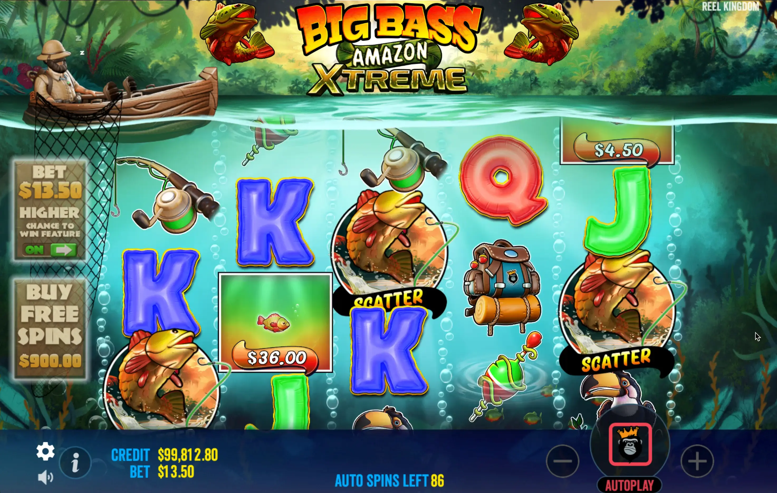 Táticas de slot Big Bass Amazon Xtreme