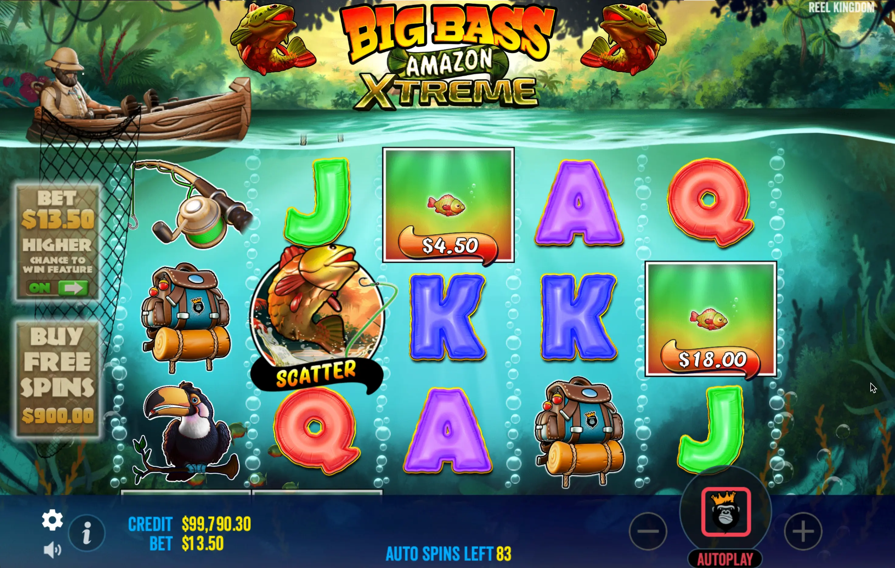 Apostas de slot Big Bass Amazon Xtreme