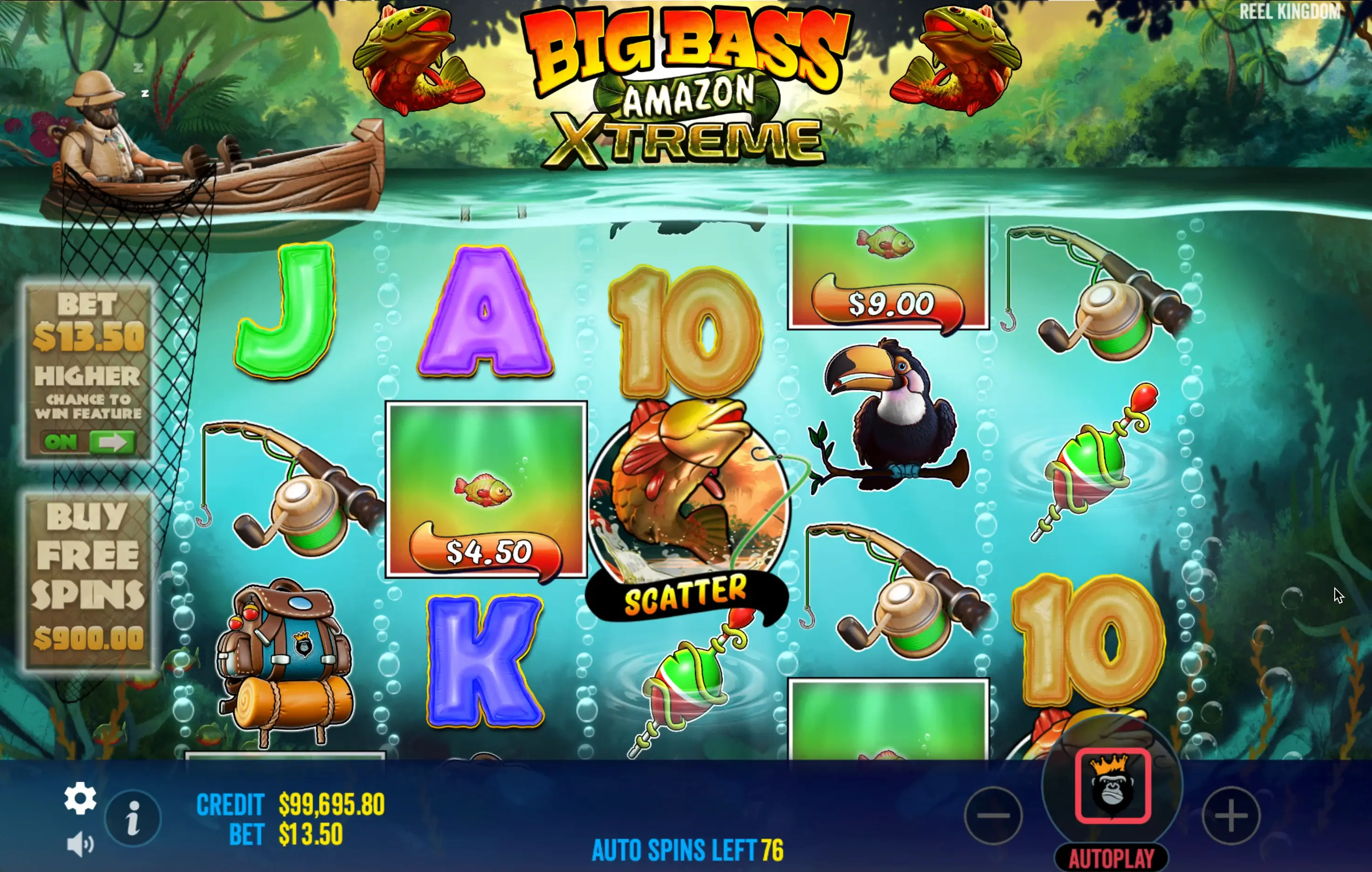 Registro Big Bass Amazon Xtreme