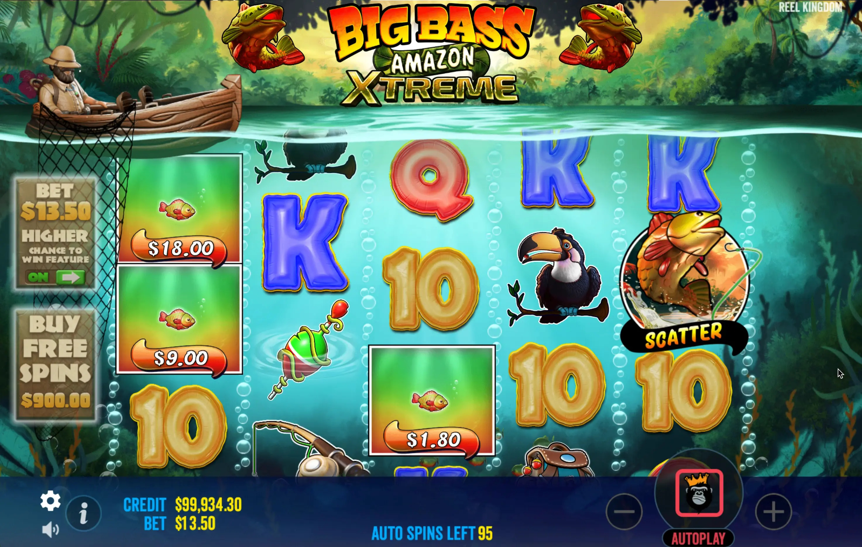 Jogo Big Bass Amazon Xtreme por dinheiro baixar