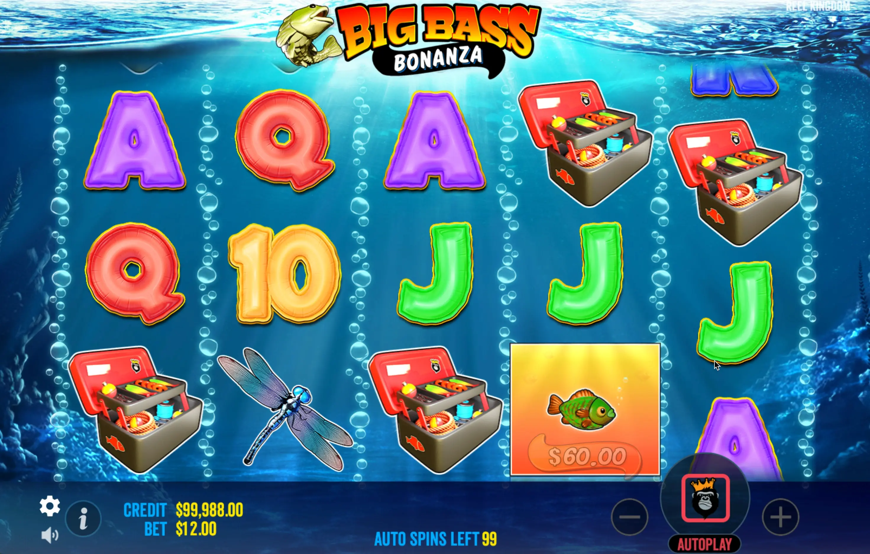 Онлайн-игра Big Bass Bonanza