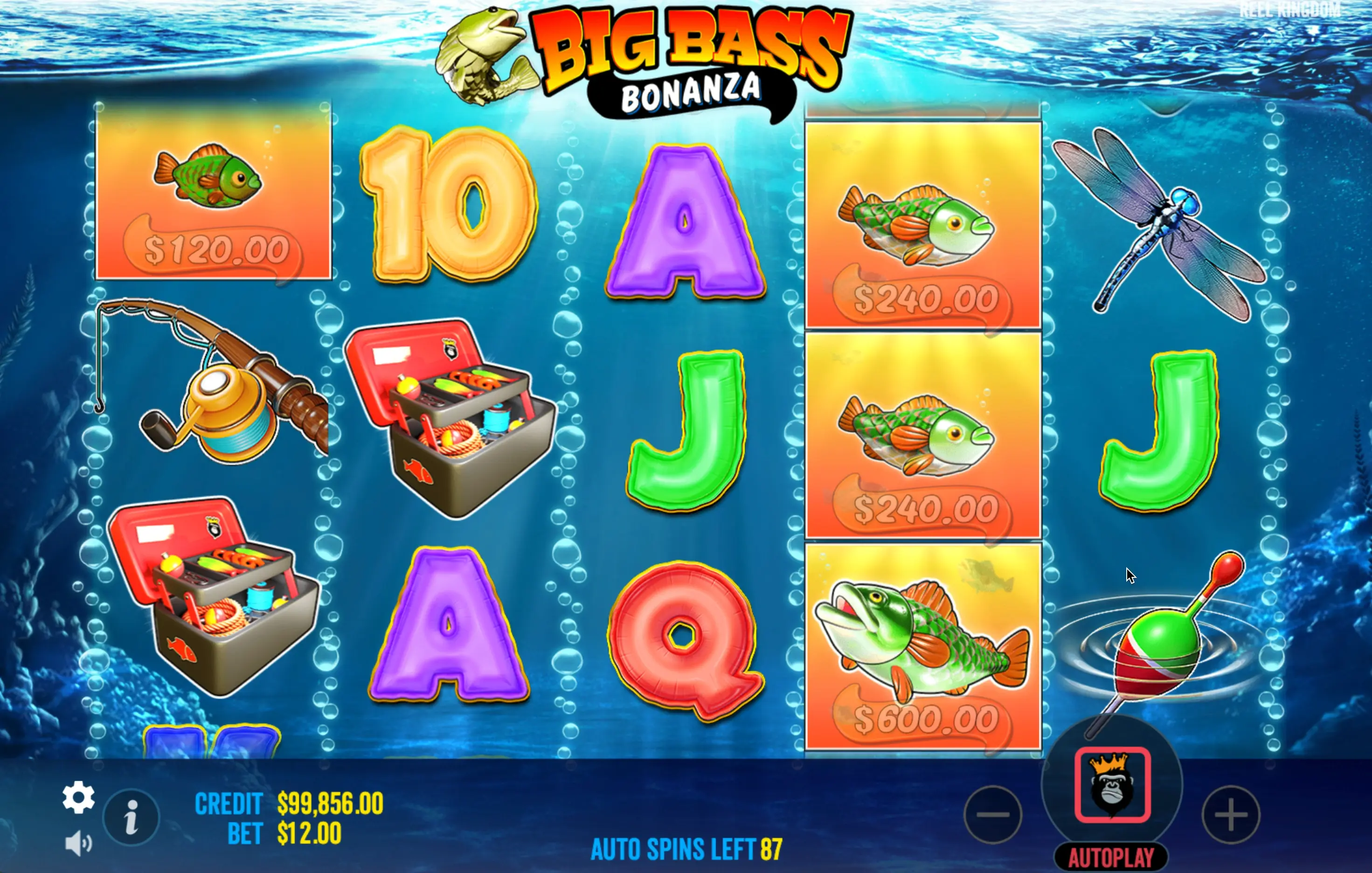 Тактика слота Big Bass Bonanza
