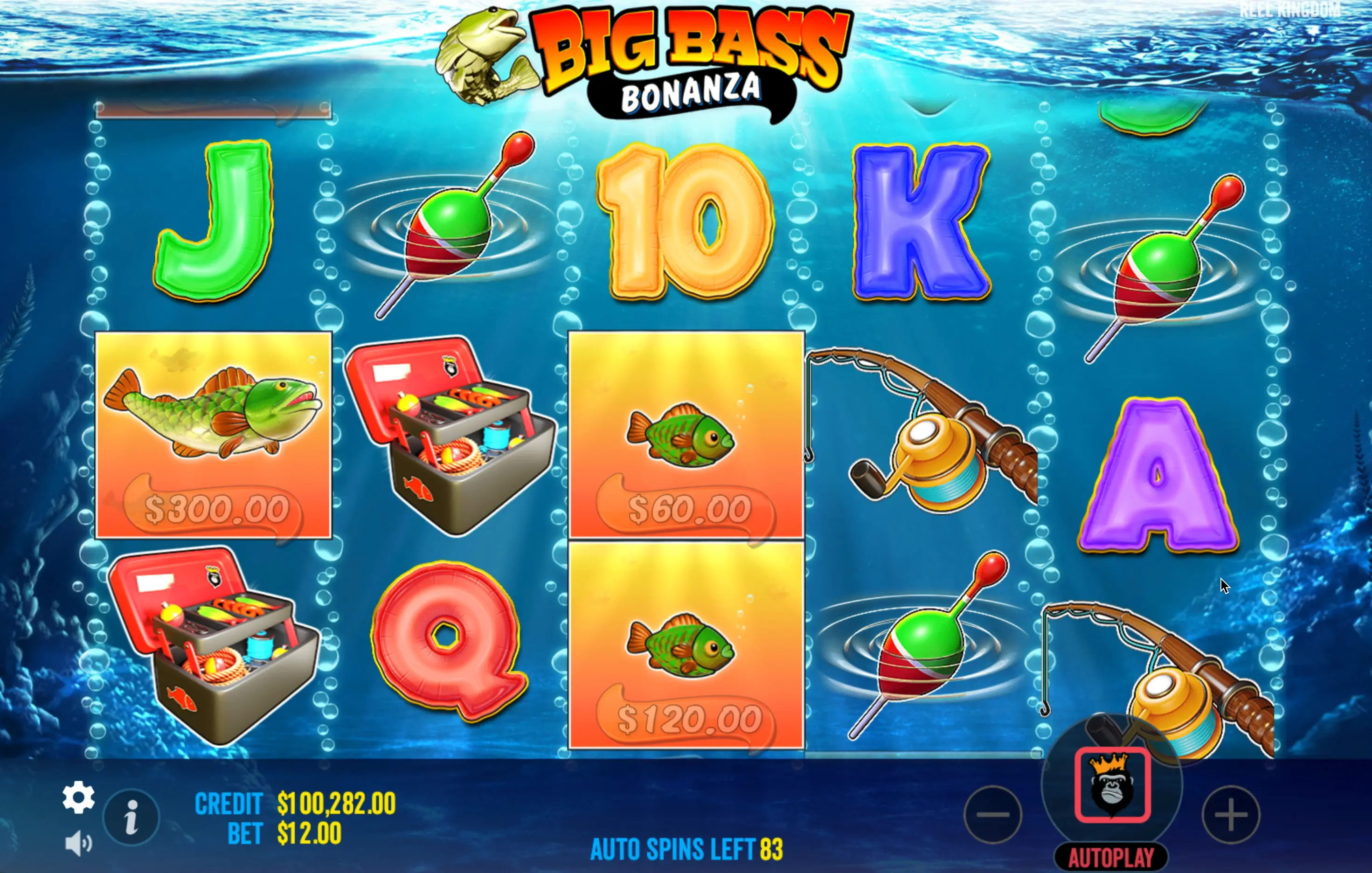 Играть в Big Bass Bonanza онлайн