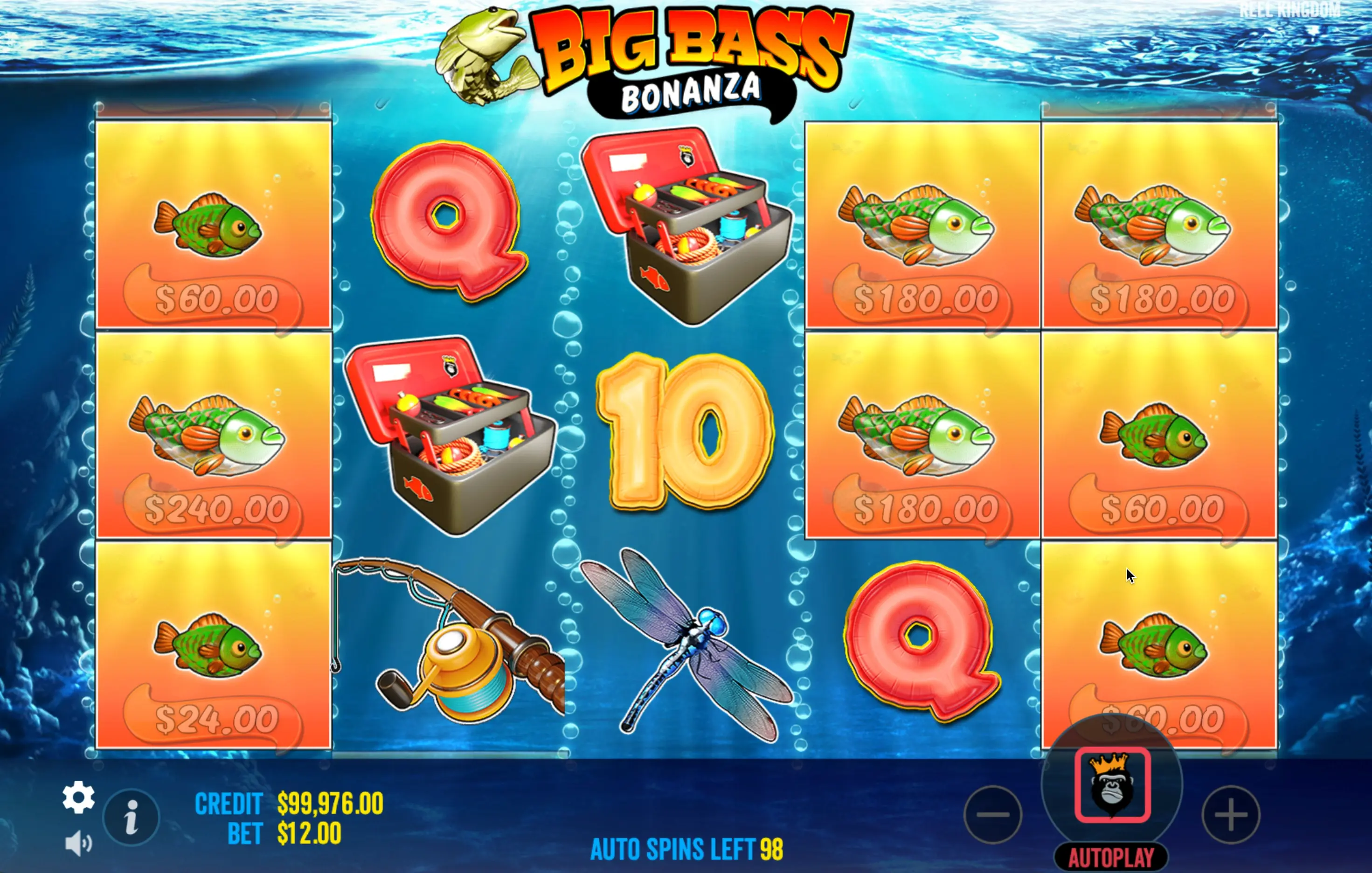 Слот Big Bass Bonanza на деньги