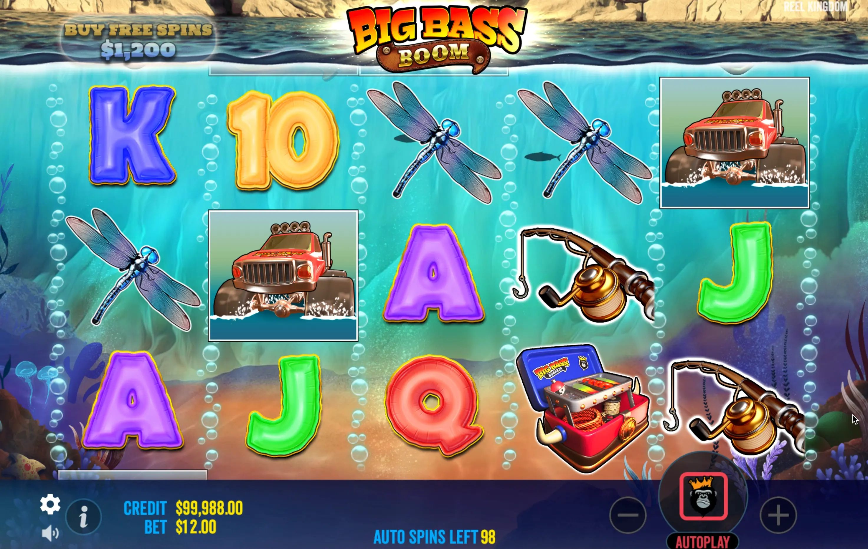 Jogo online Big Bass BOOM