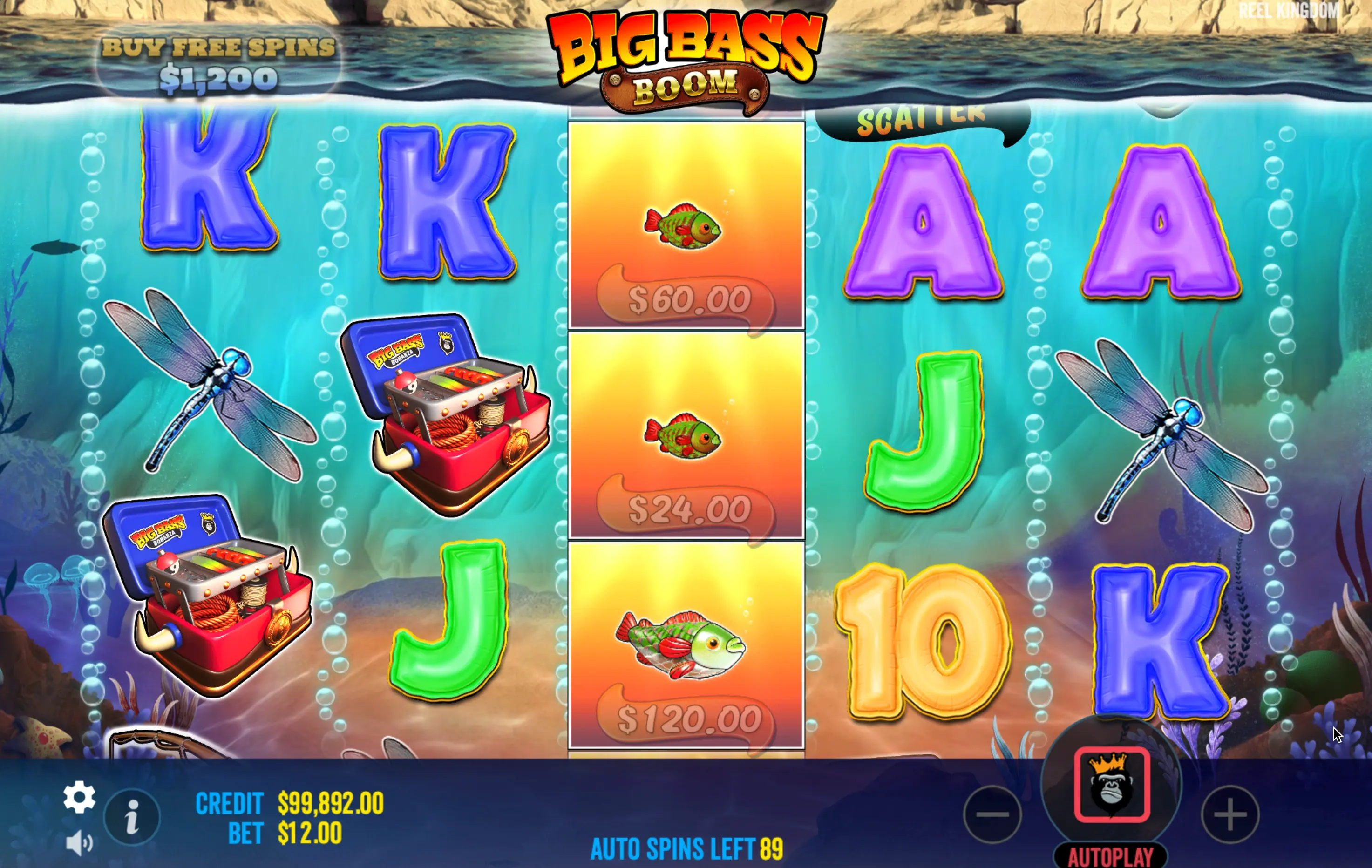 Site do jogo Big Bass BOOM