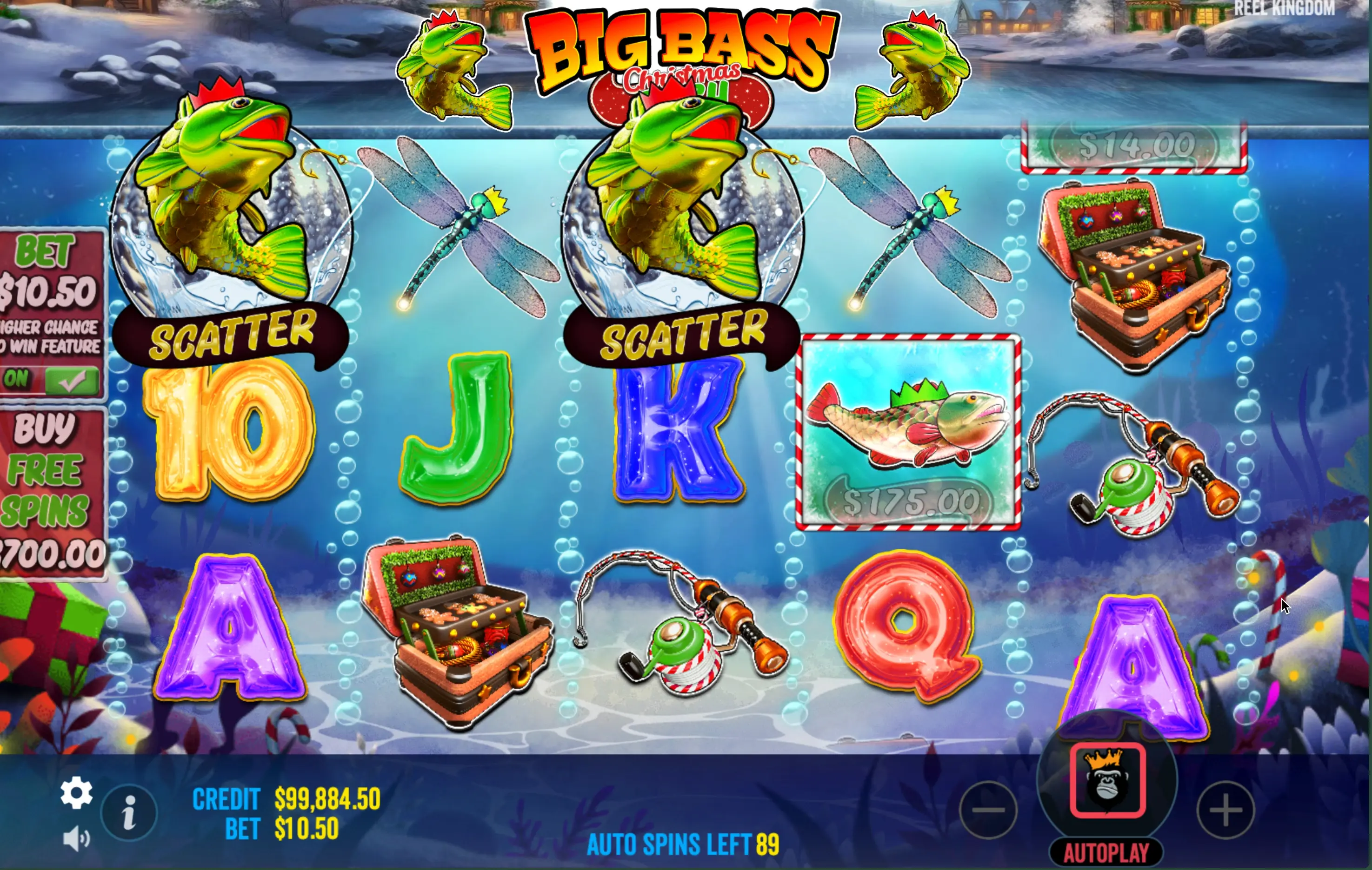 Táticas de slot Big Bass Christmas Bash