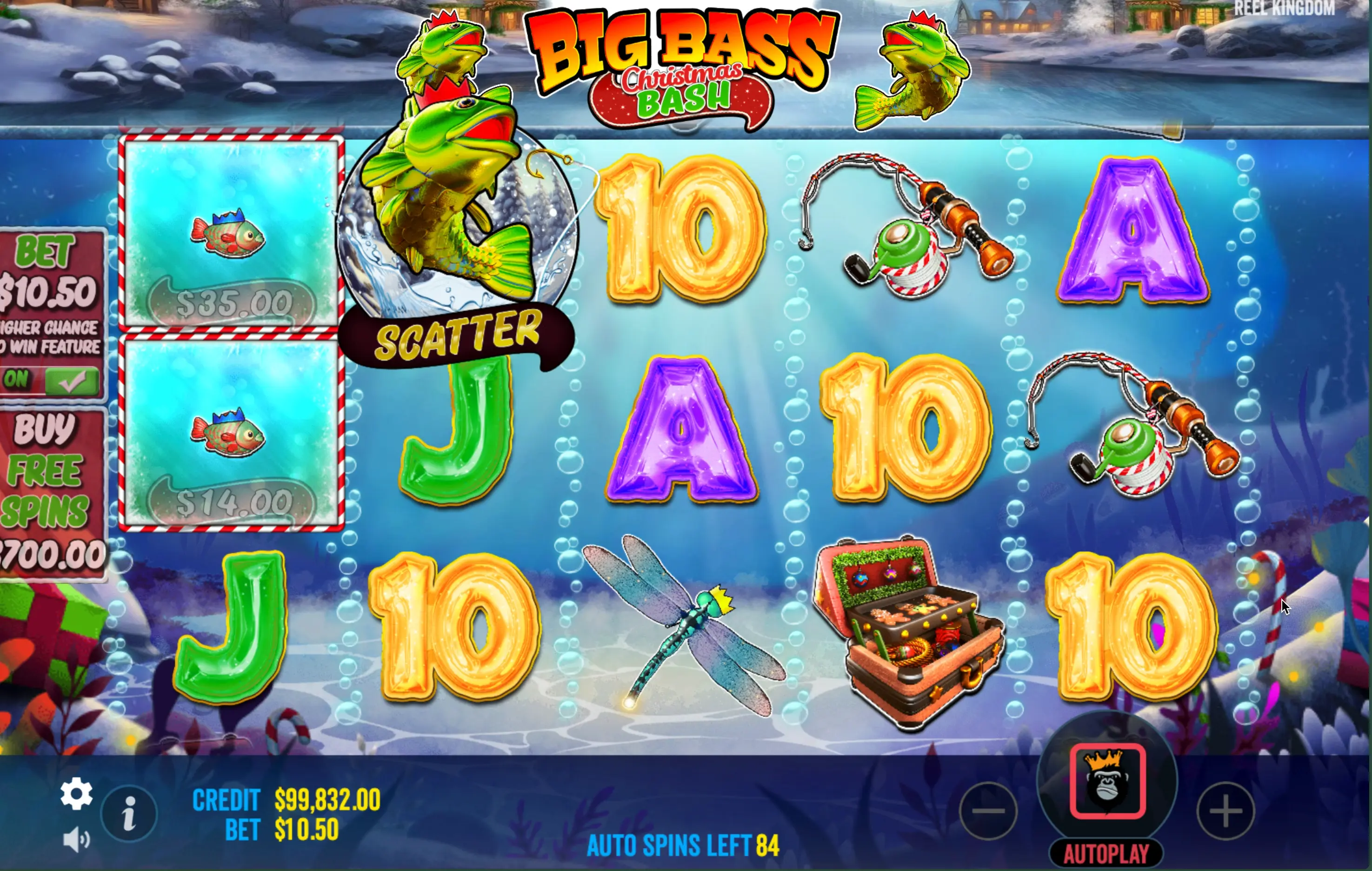 Jogue Big Bass Christmas Bash online