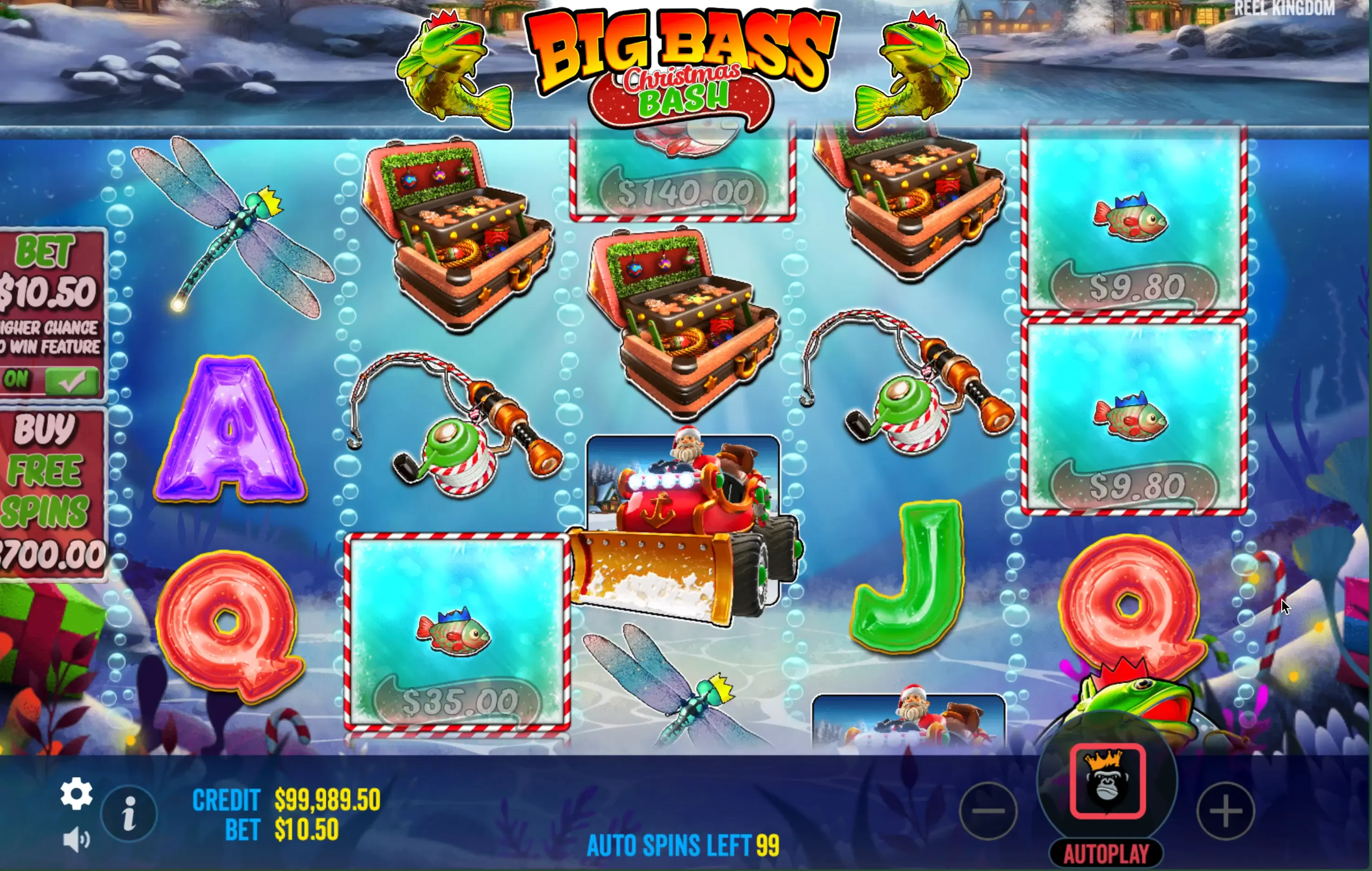 Slot Big Bass Christmas Bash por dinheiro