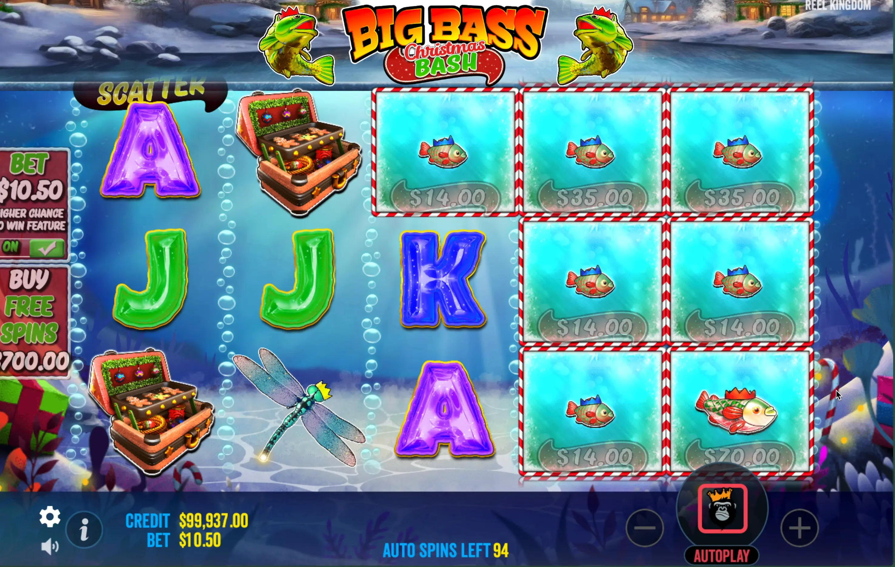 Jogue Big Bass Christmas Bash gratuitamente