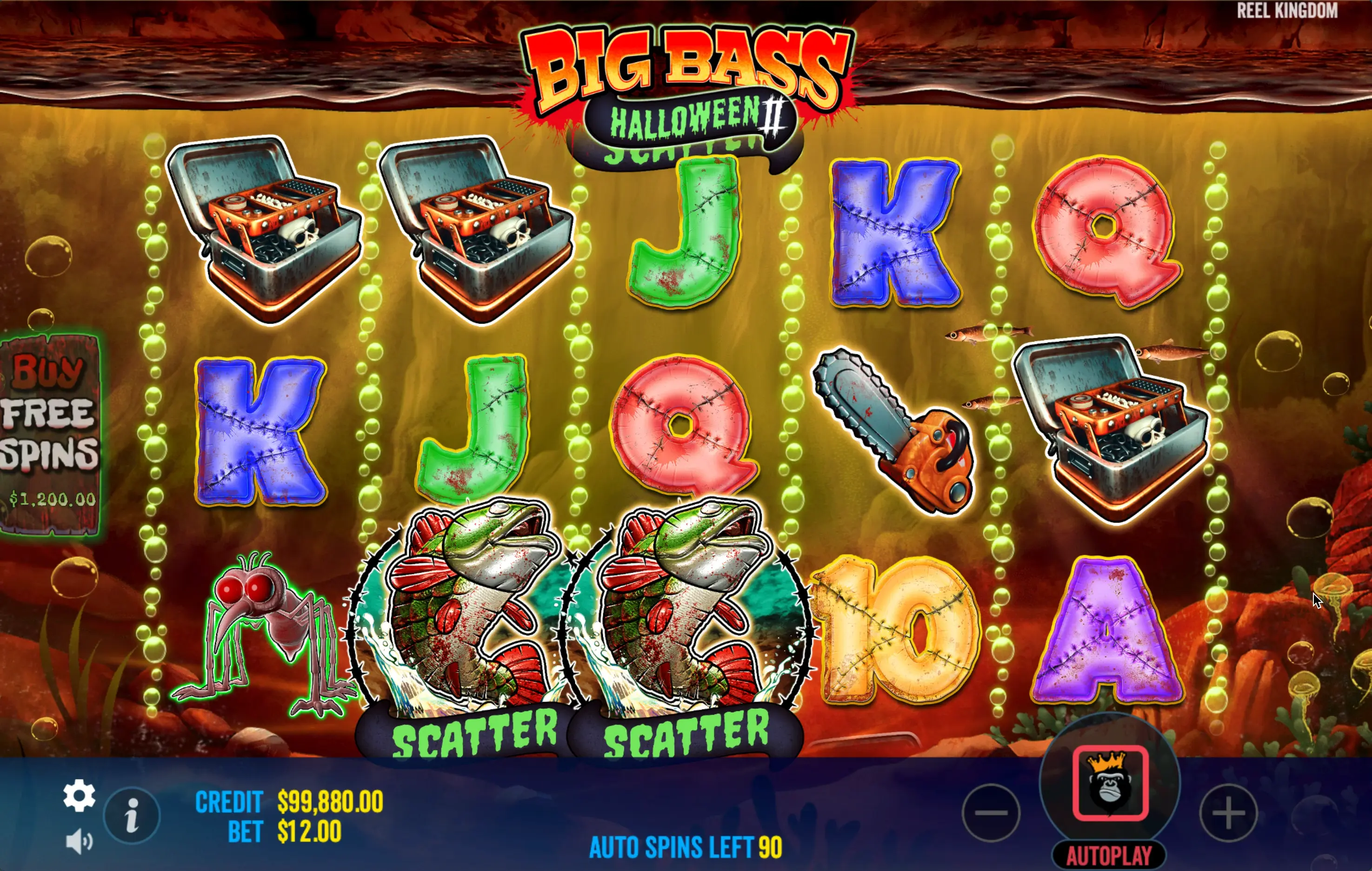 Jogue bônus de Big Bass Halloween 2