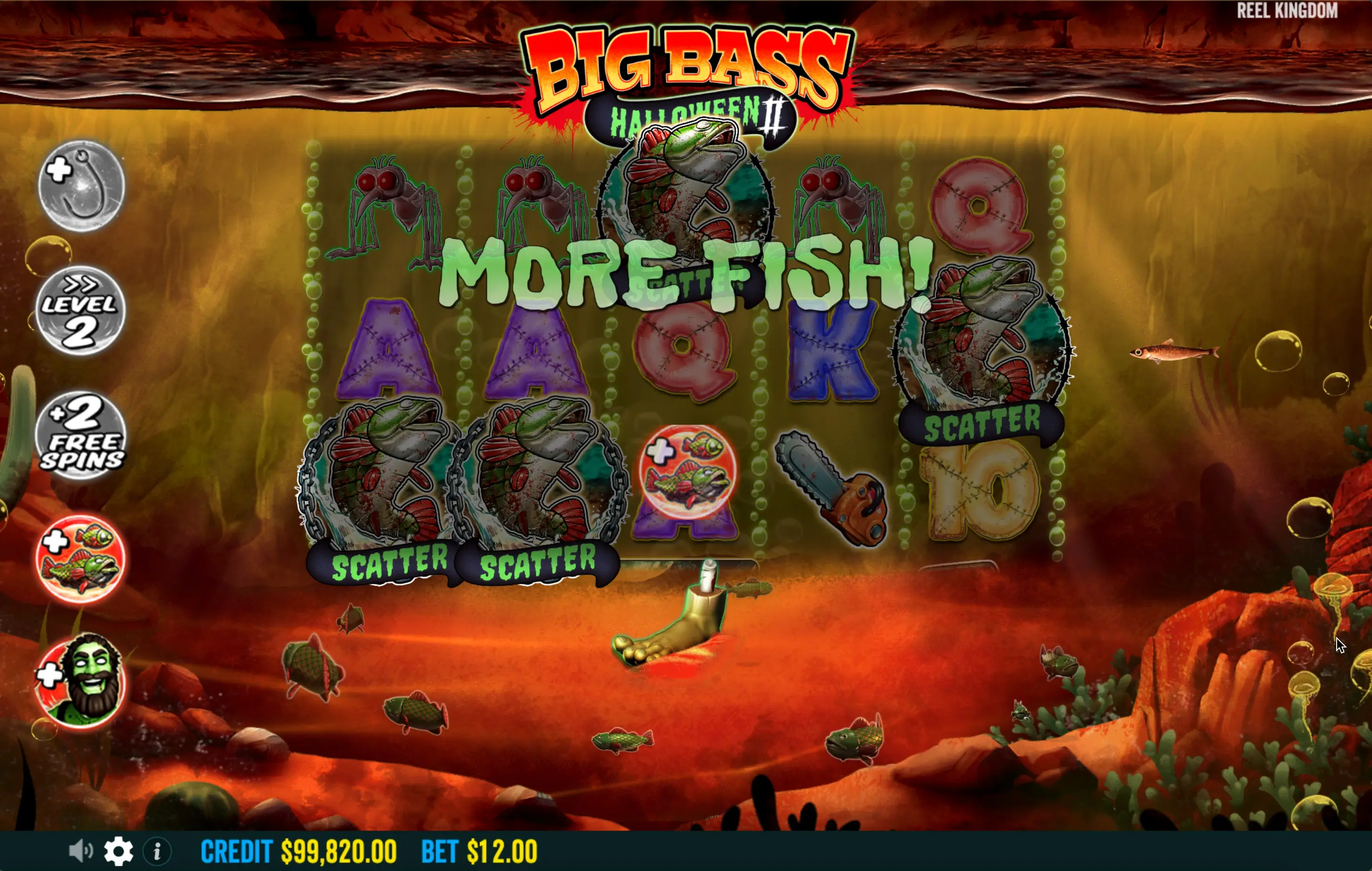 Registro de slot Big Bass Halloween 2