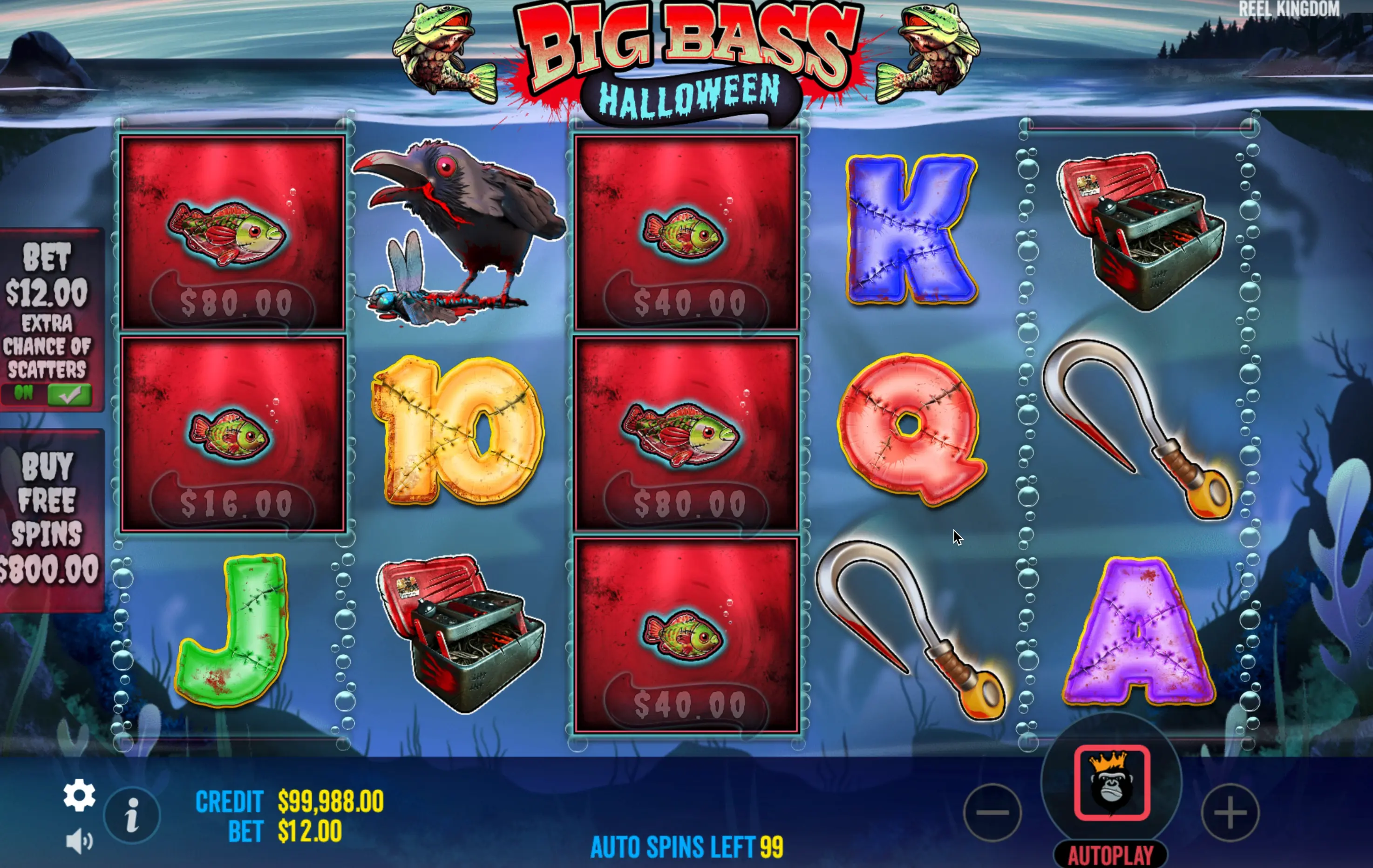 Jogo online Big Bass Halloween