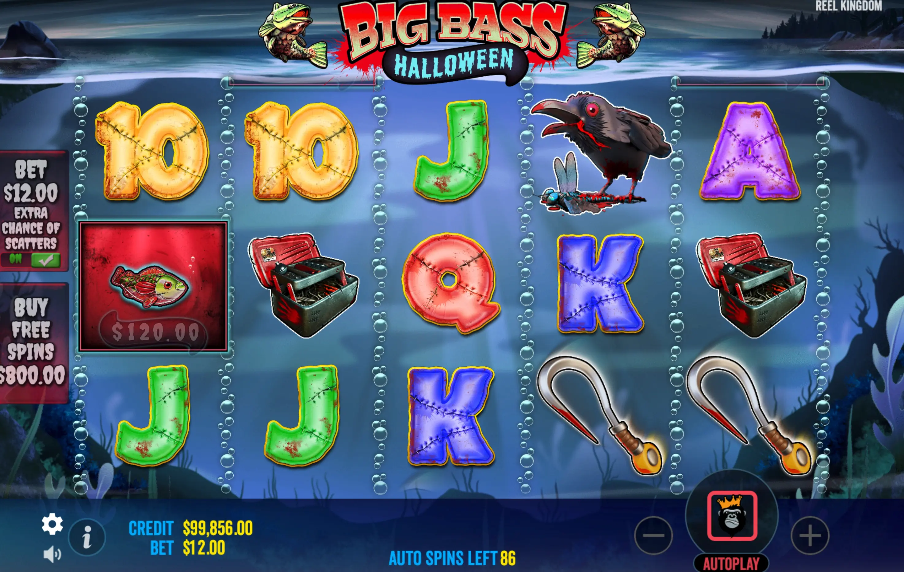 Táticas de slot Big Bass Halloween
