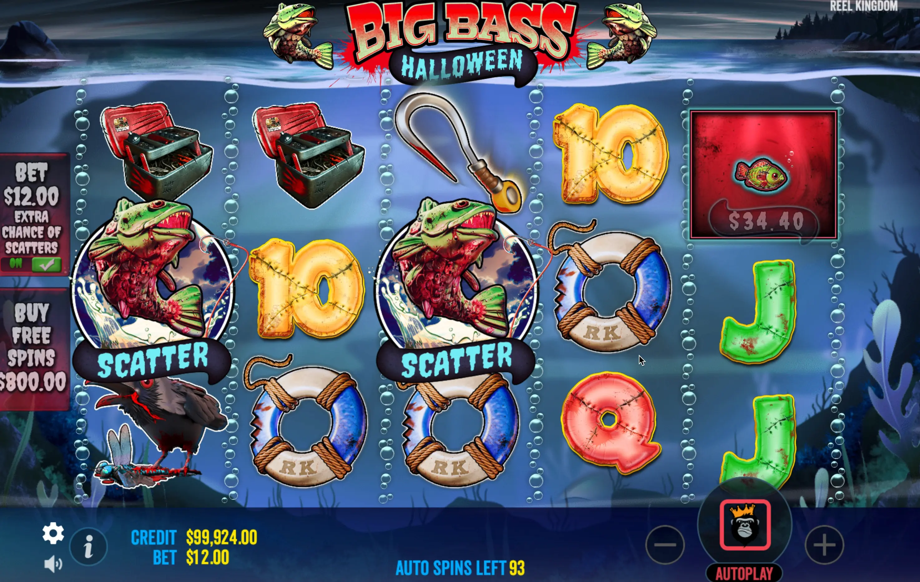 Jogue bônus de Big Bass Halloween