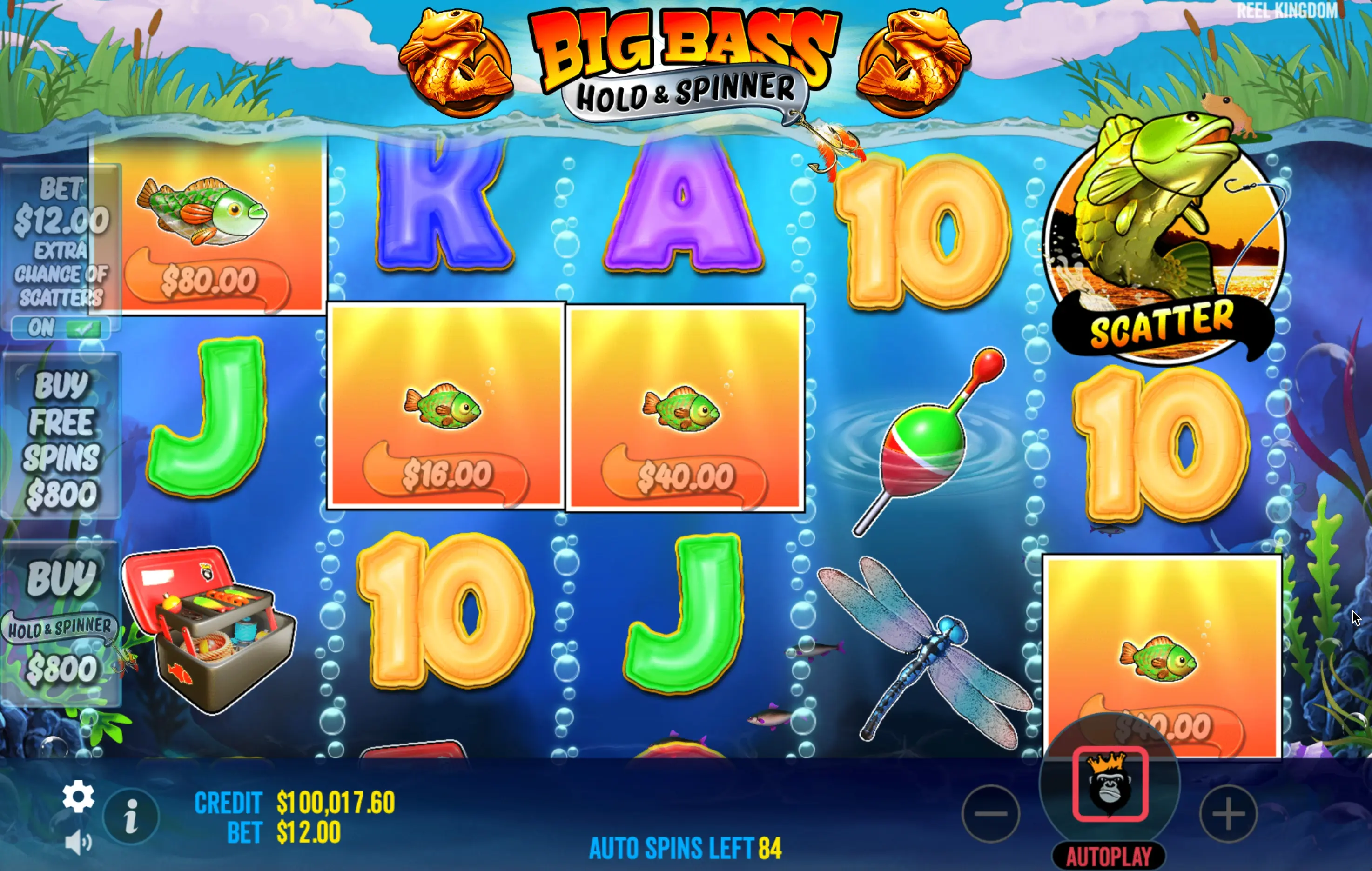 Big Bass Hold Spinner slot bets