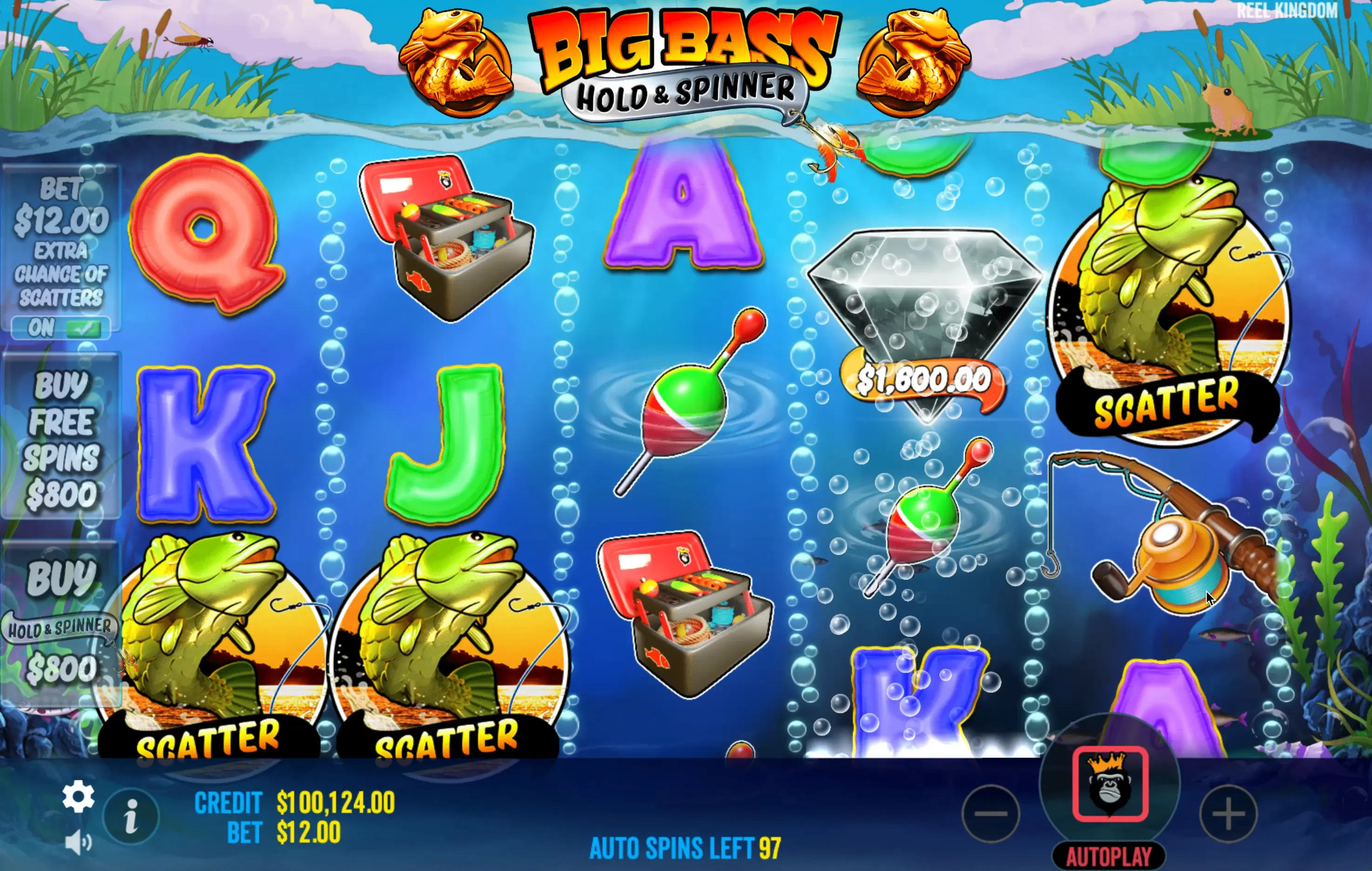 Big Bass Hold Spinner game