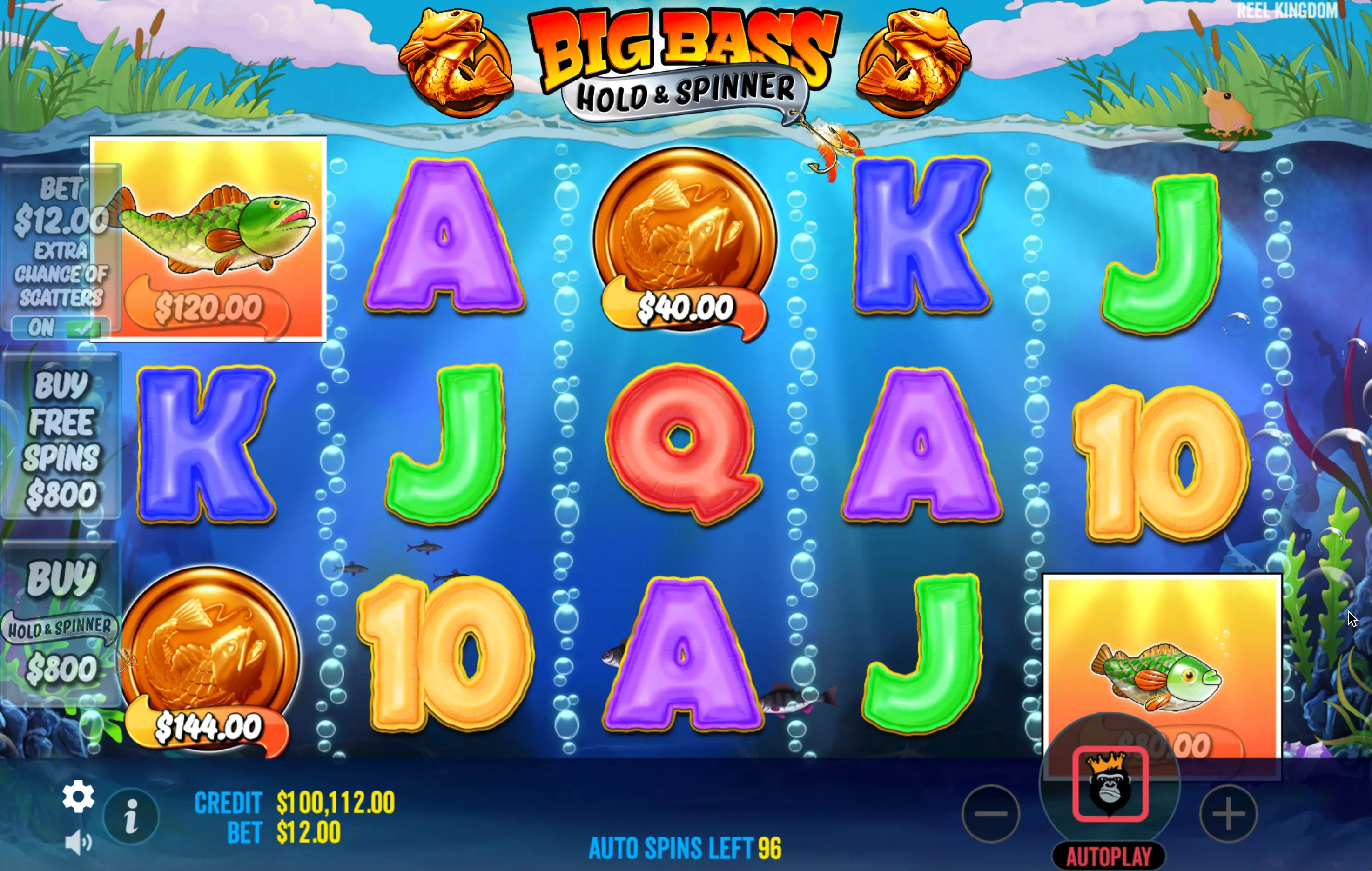 Play Big Bass Hold Spinner bonuses