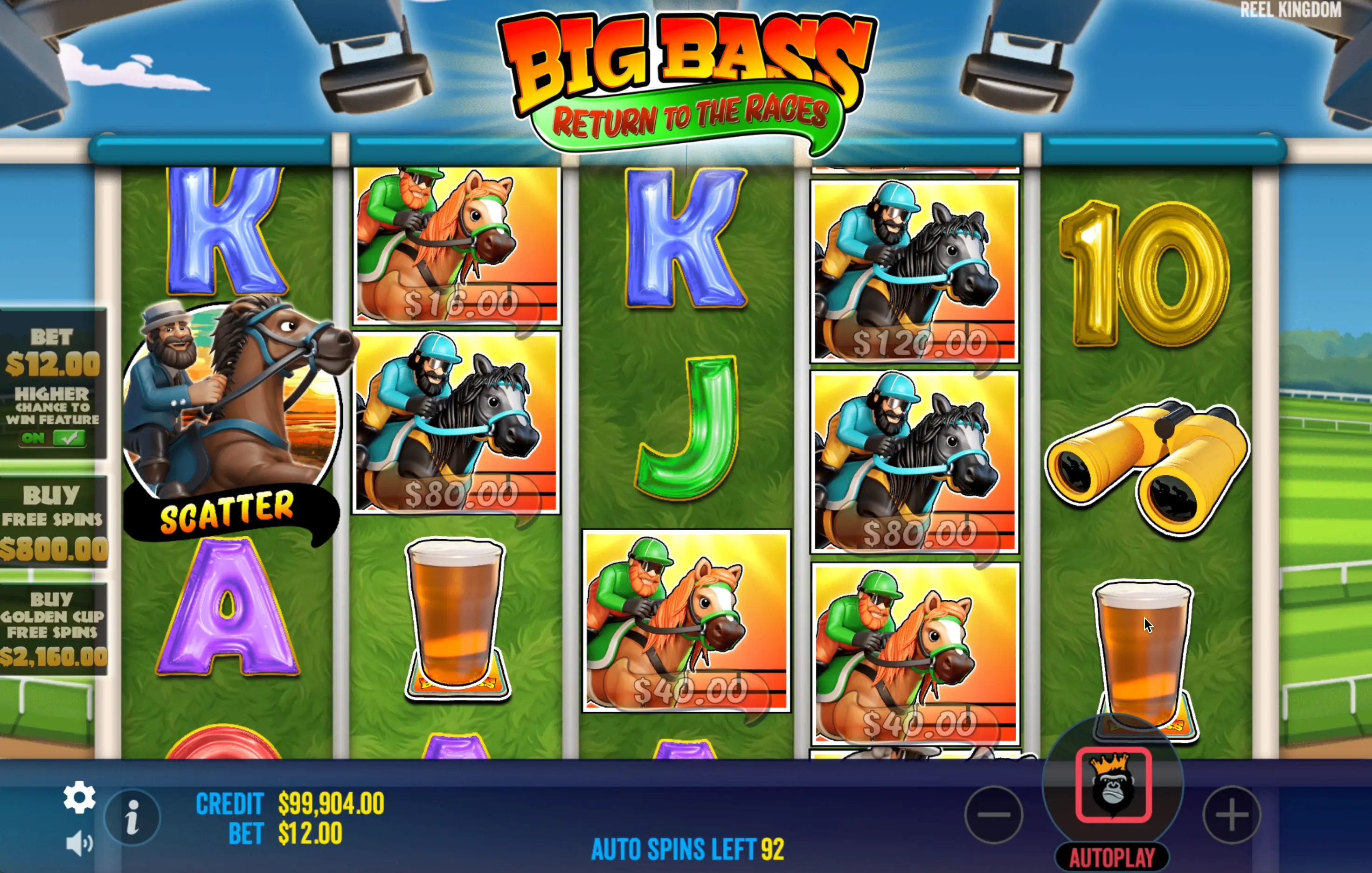 Jogue bônus de Big Bass Return to the Races
