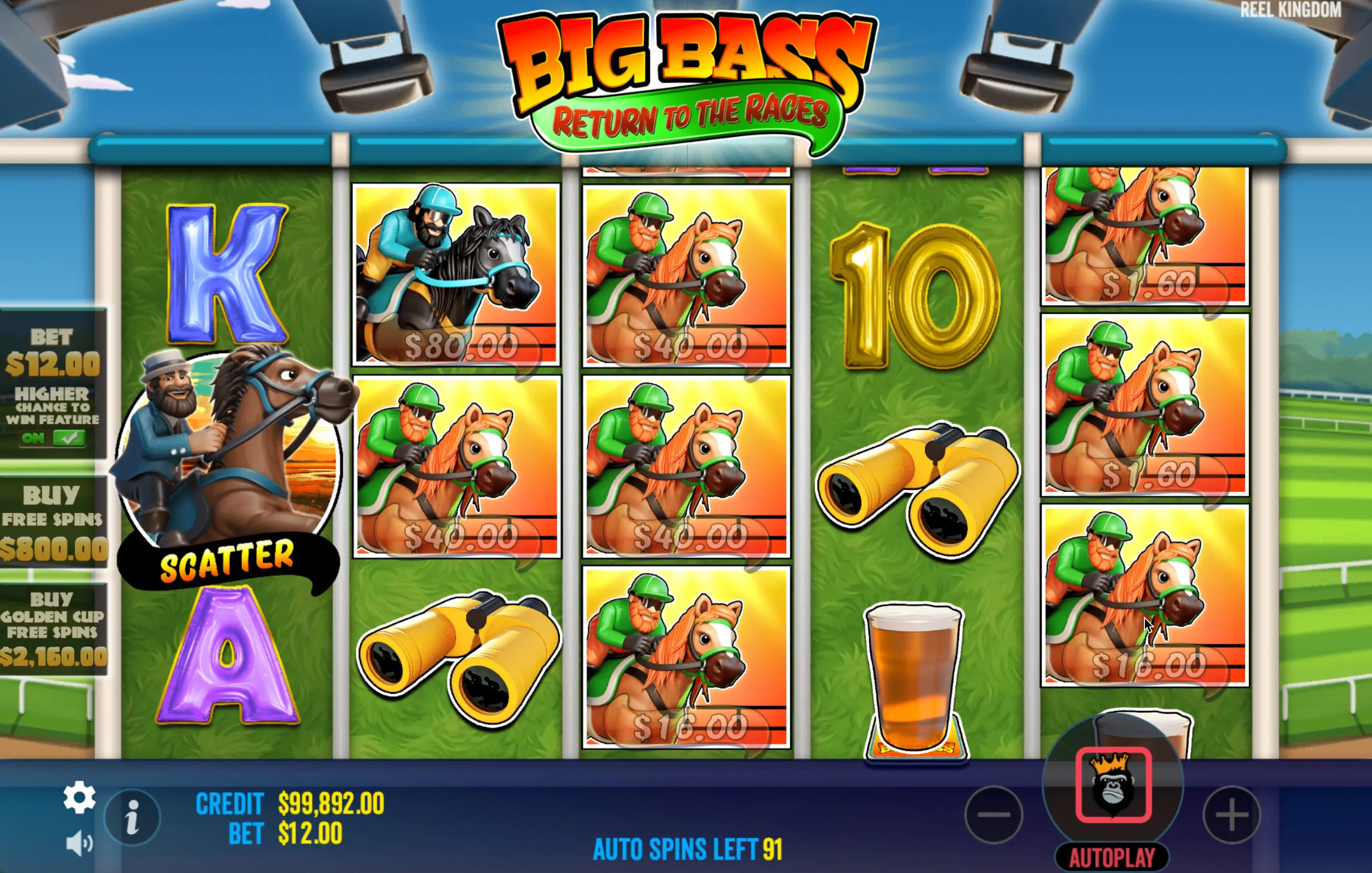 Jogue Big Bass Return to the Races gratuitamente