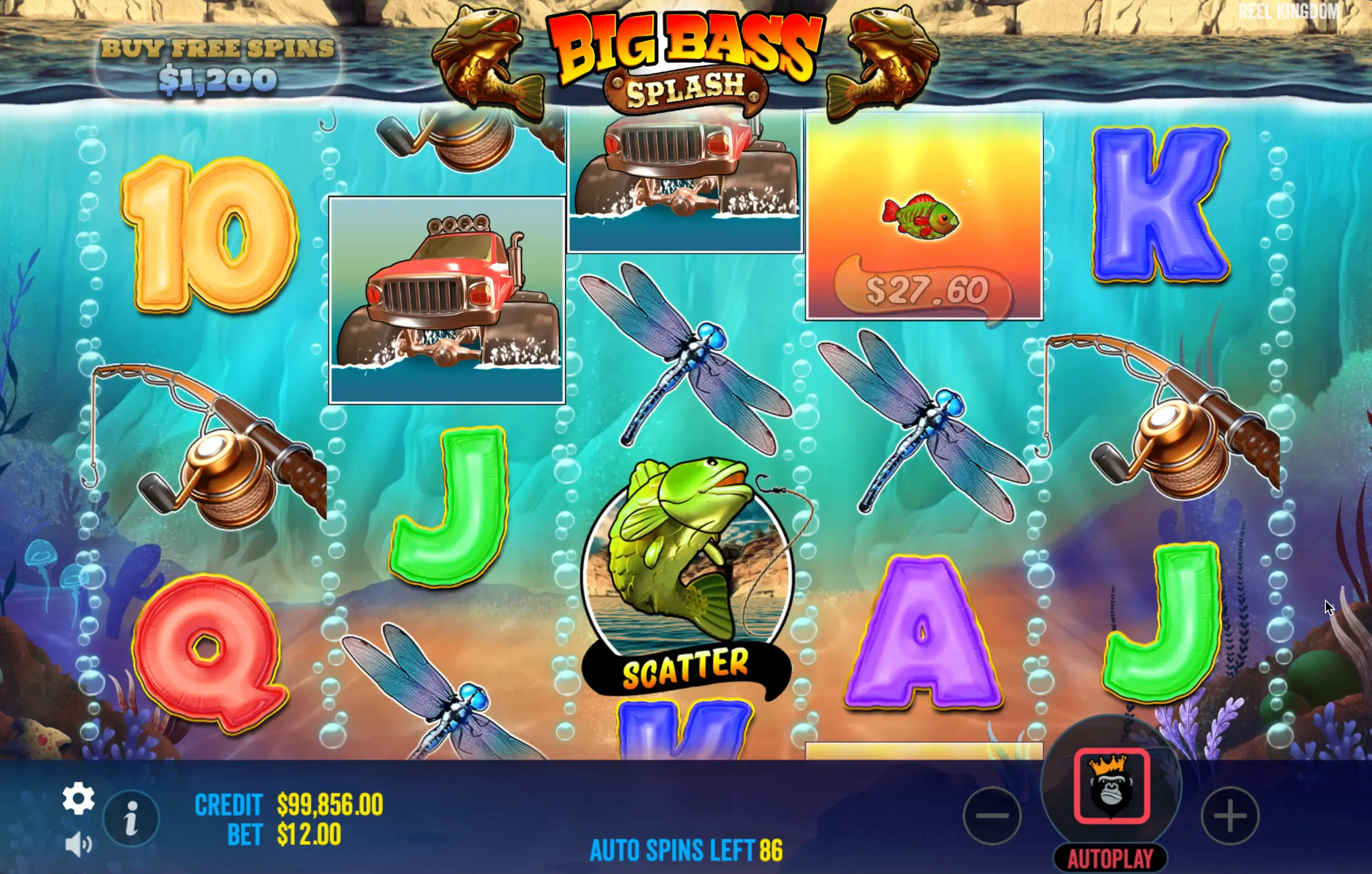 Táticas de slot Big Bass Splash