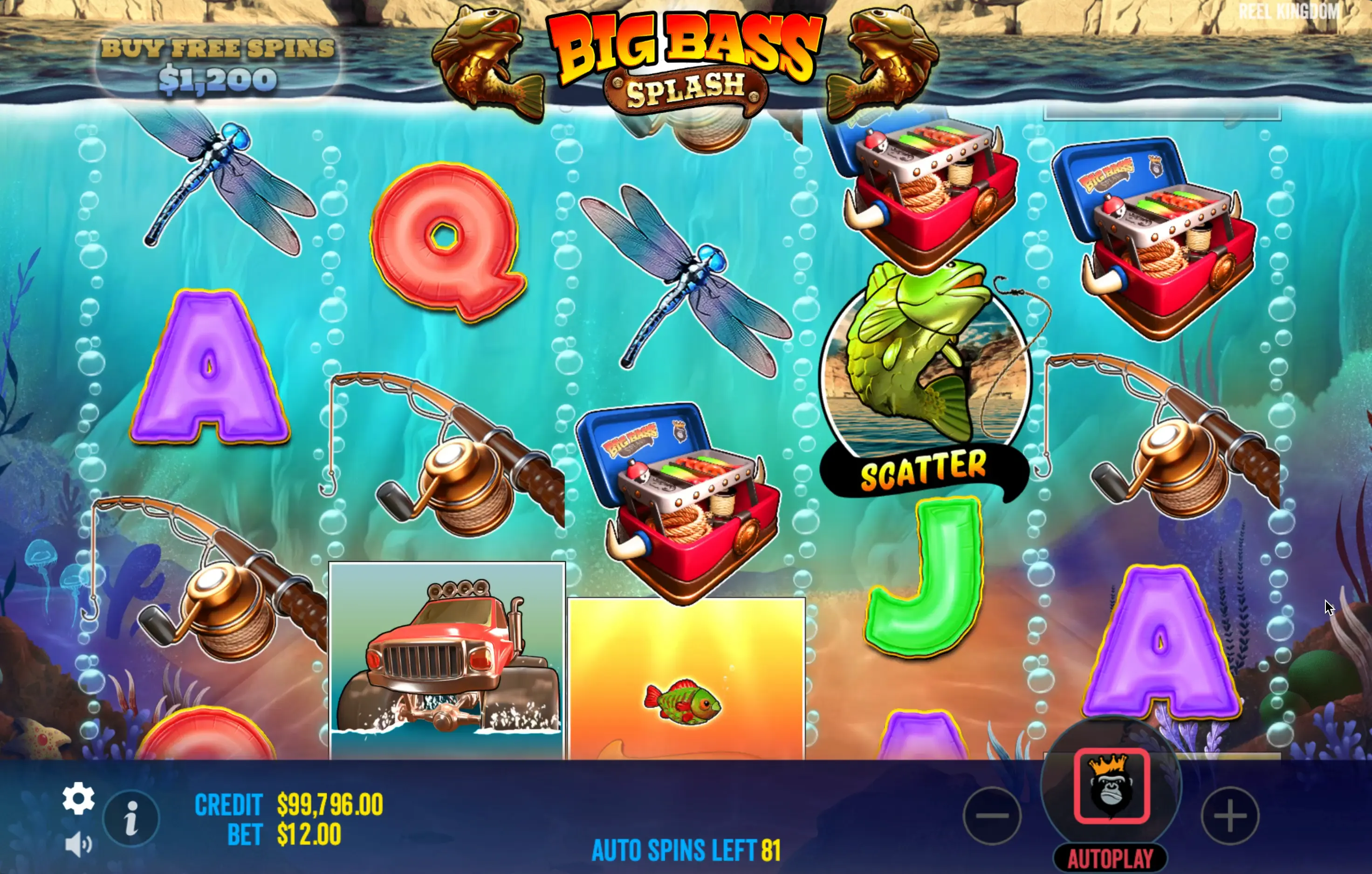 Jogue Big Bass Splash online