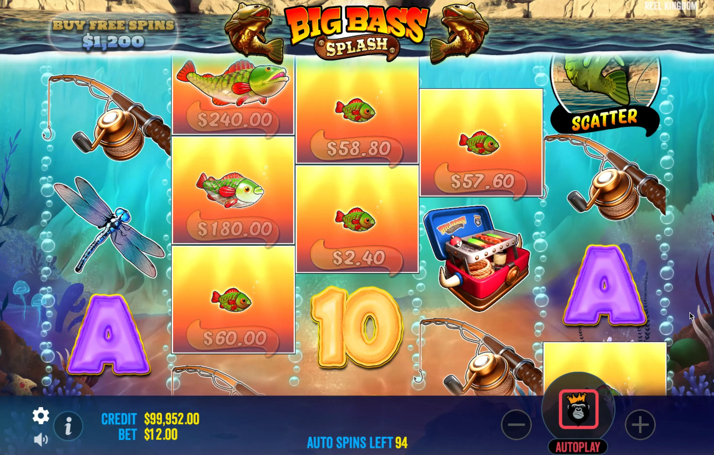 Jogue bônus de Big Bass Splash