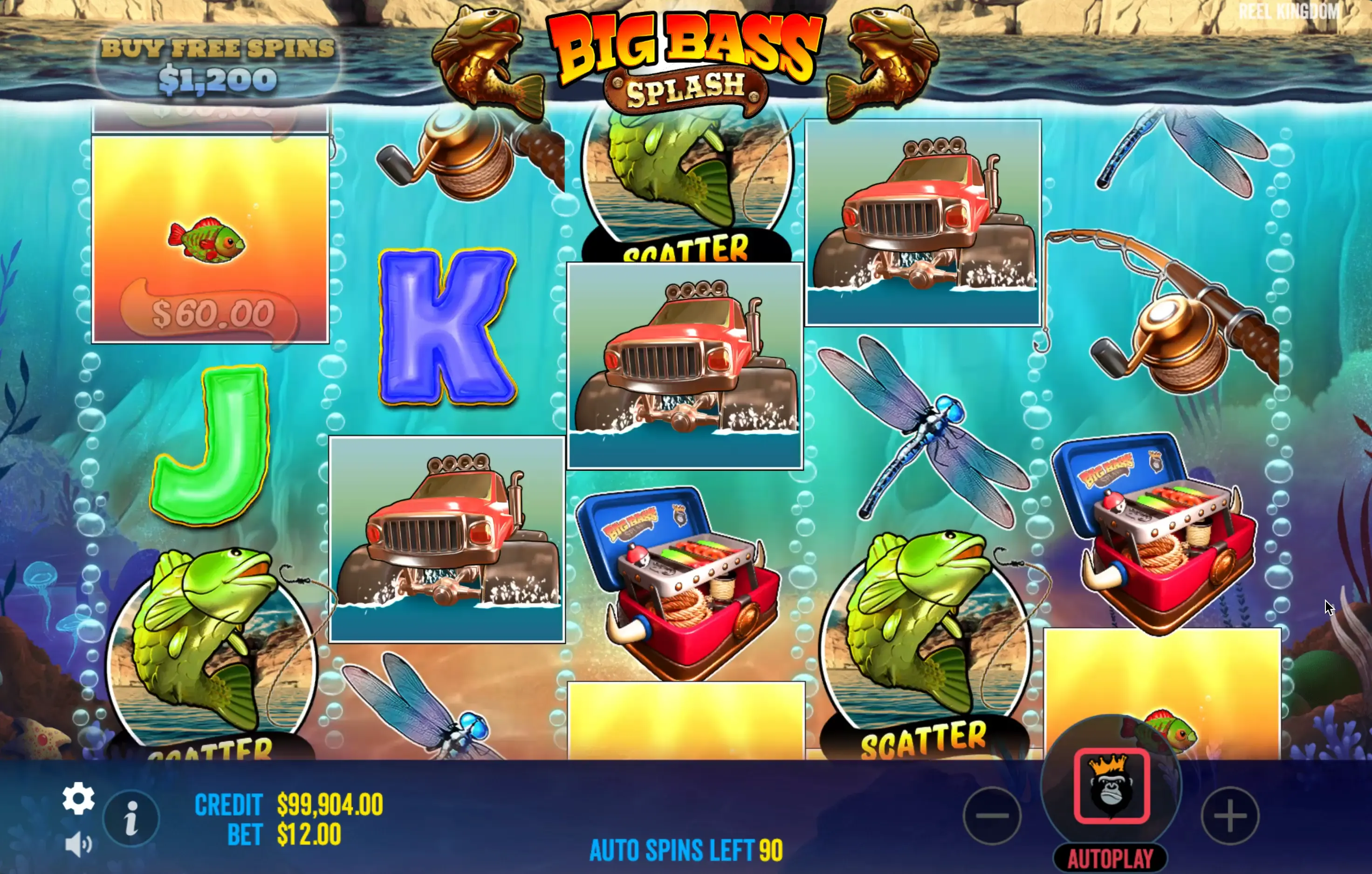 Revisões do jogo Big Bass Splash