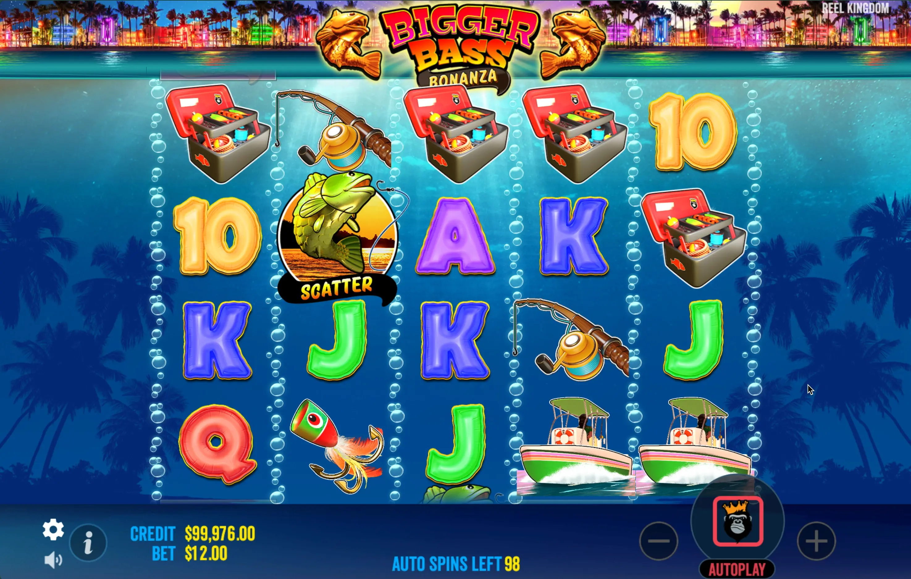 Slot Bigger Bass Bonanza por dinheiro