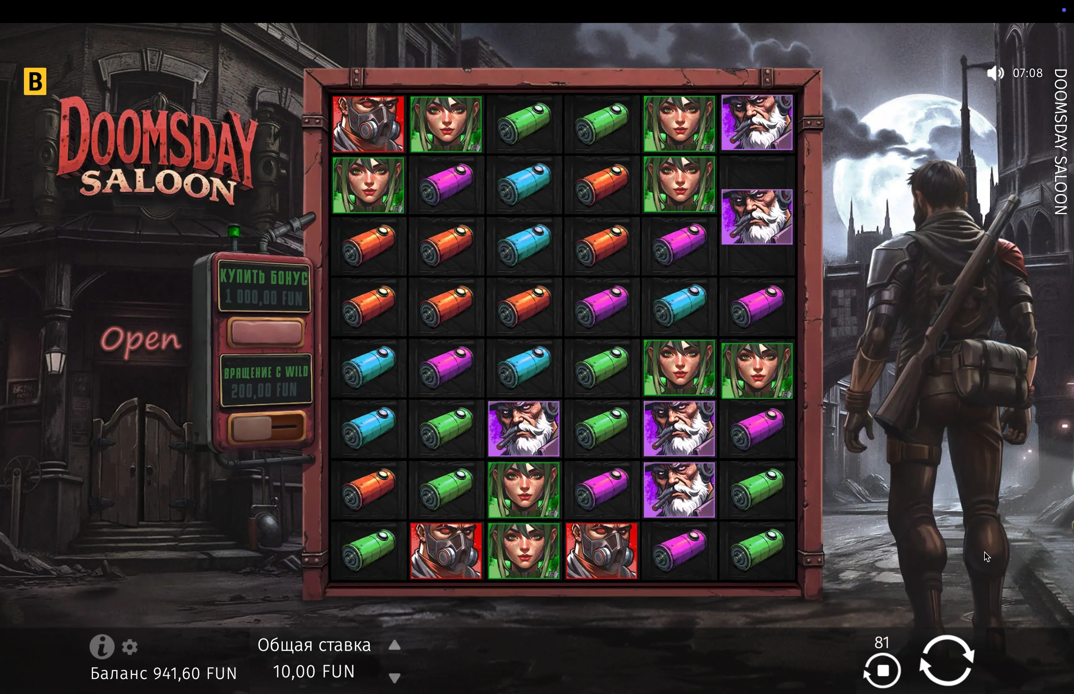 Táticas de slot Doomsday Saloon