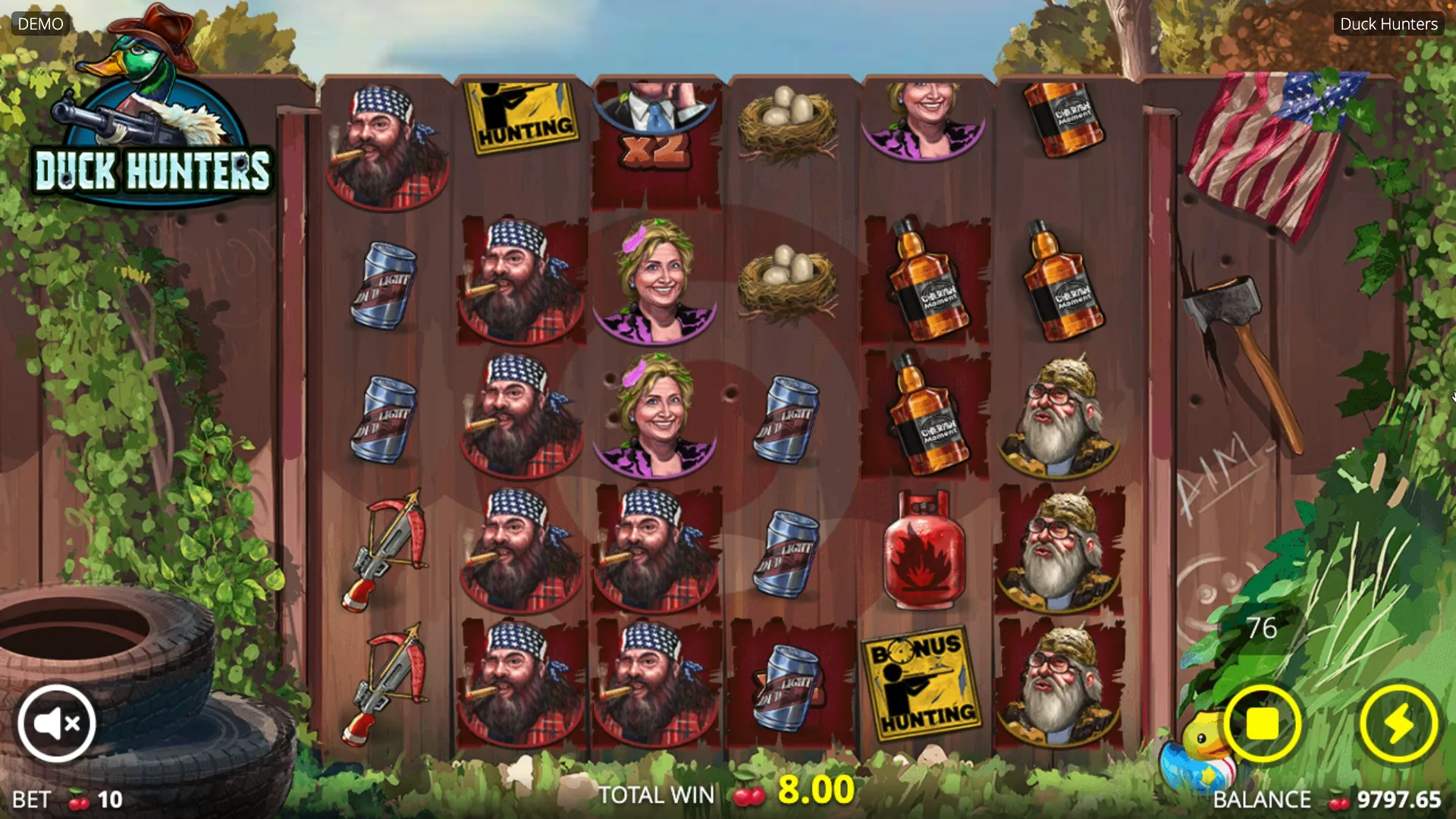 Táticas de slot Duck Hunters