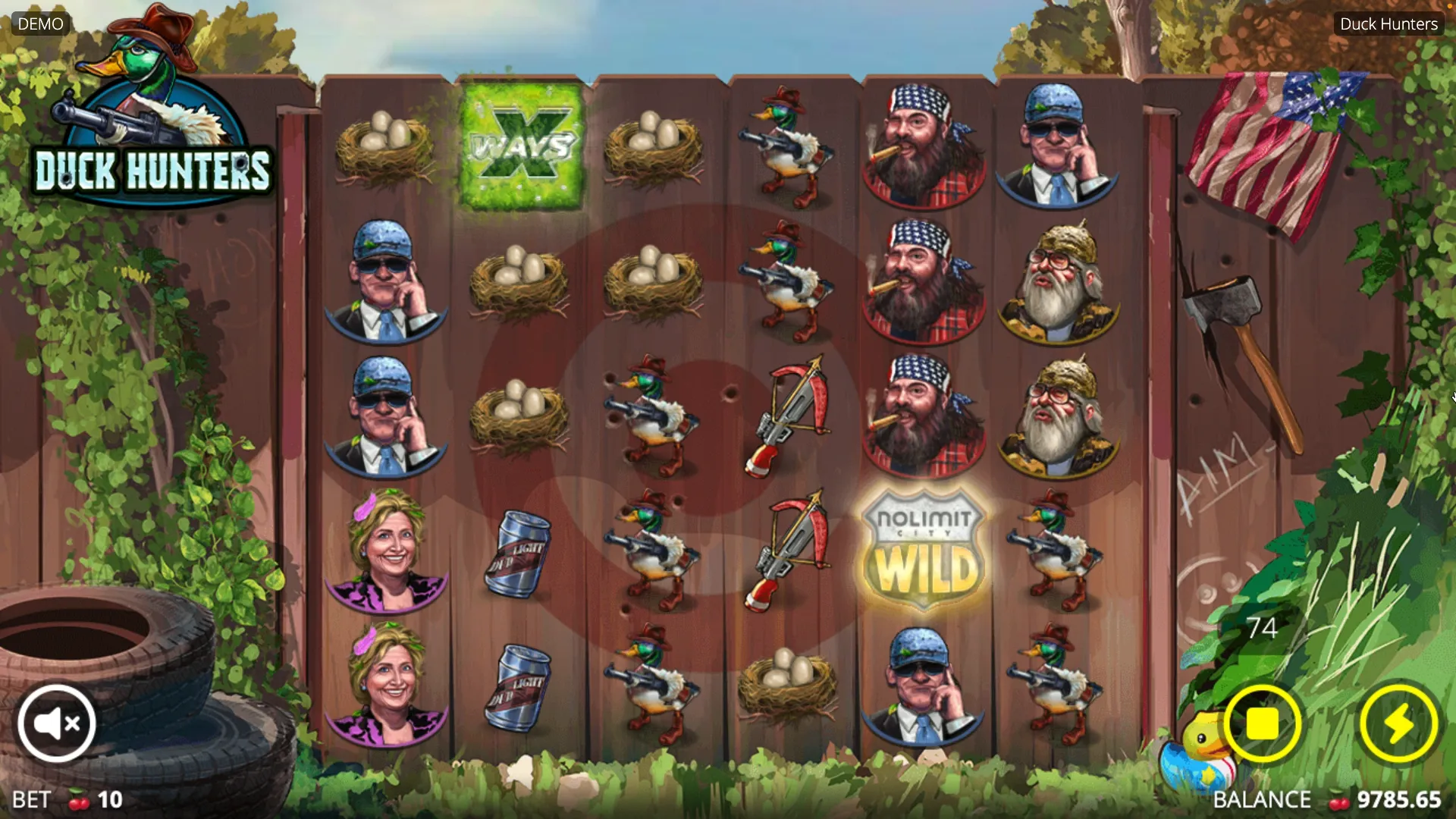 Jogo por dinheiro Duck Hunters
