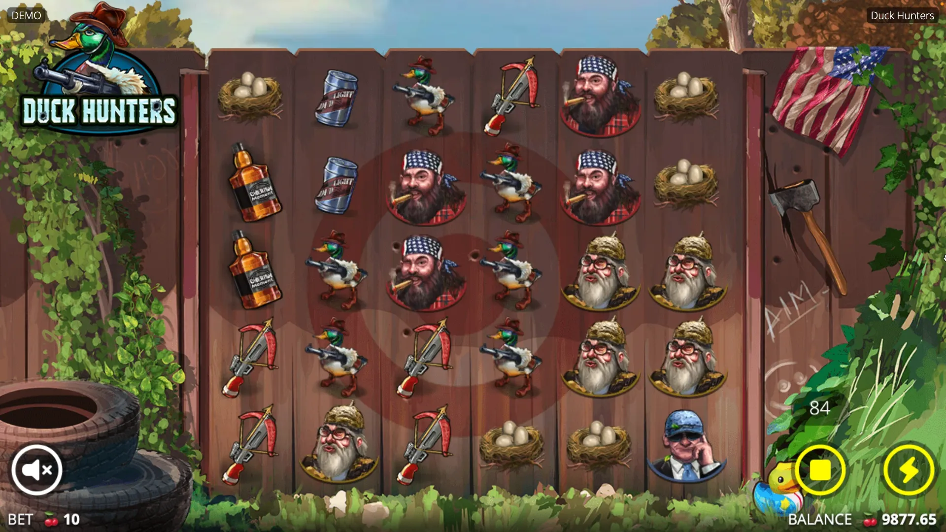 Registro de slot Duck Hunters