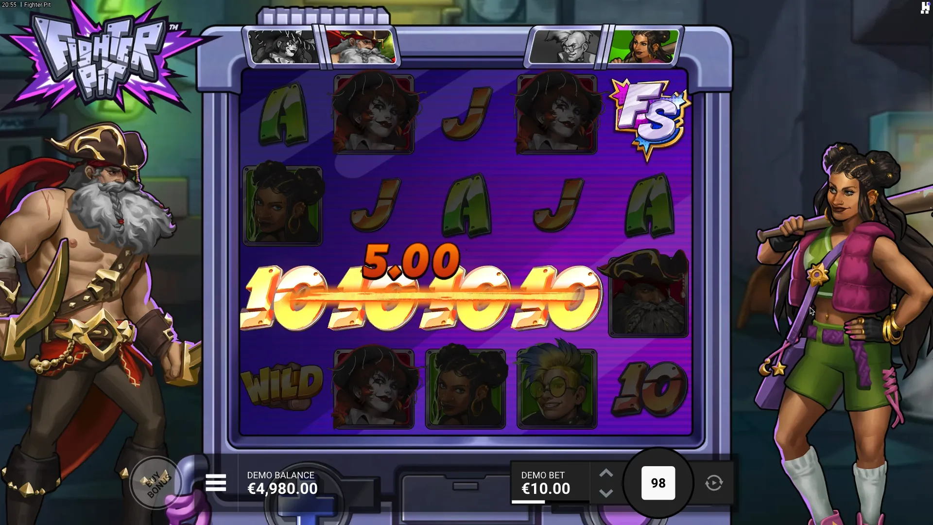 Jogo online Fighter Pit