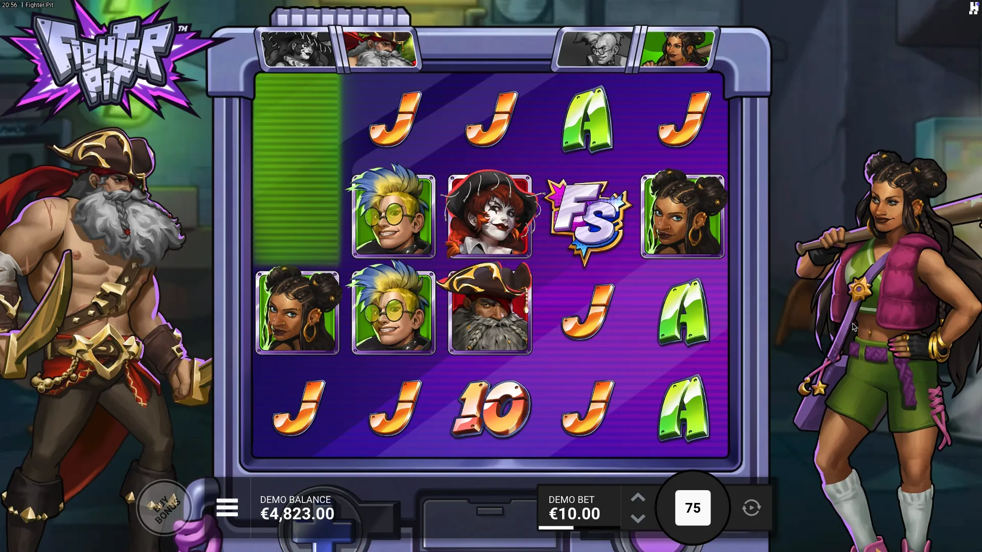 Táticas de slot Fighter Pit