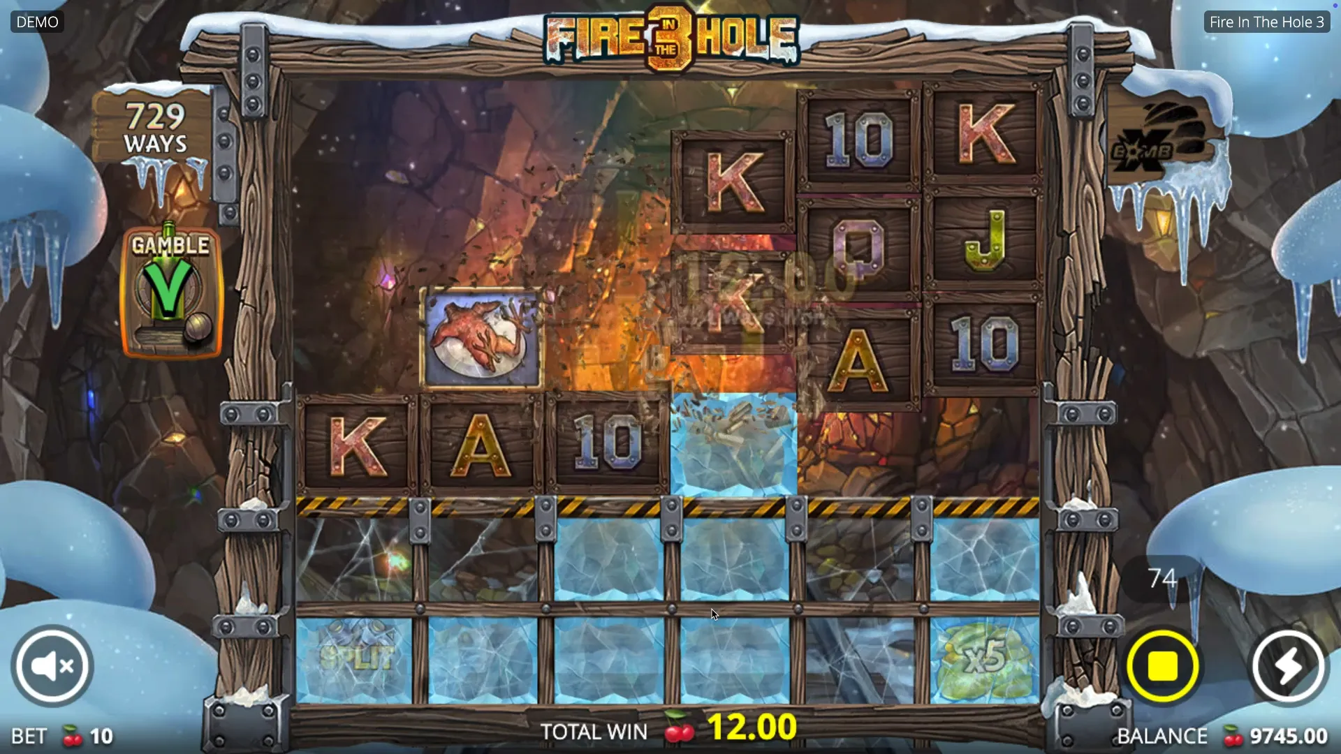 Jogue Fire in the Hole 3 online