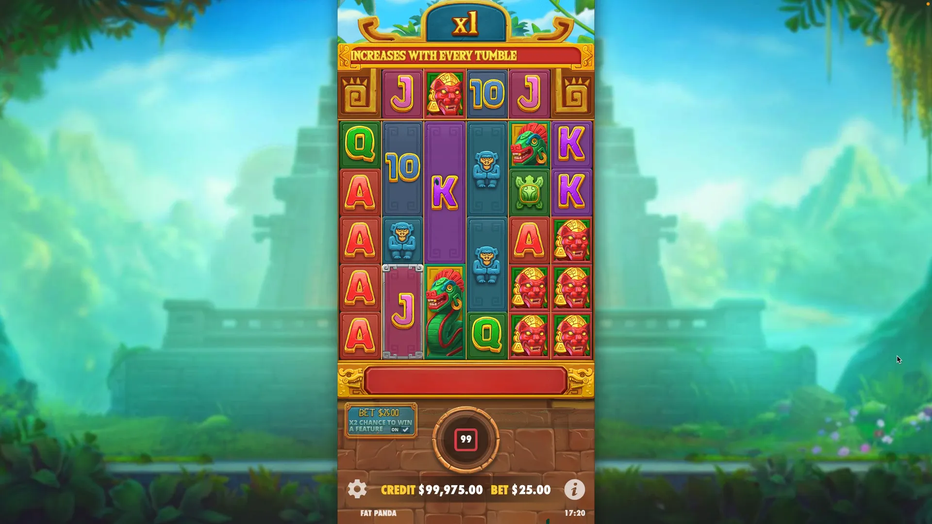 Online game Fortune of Aztec