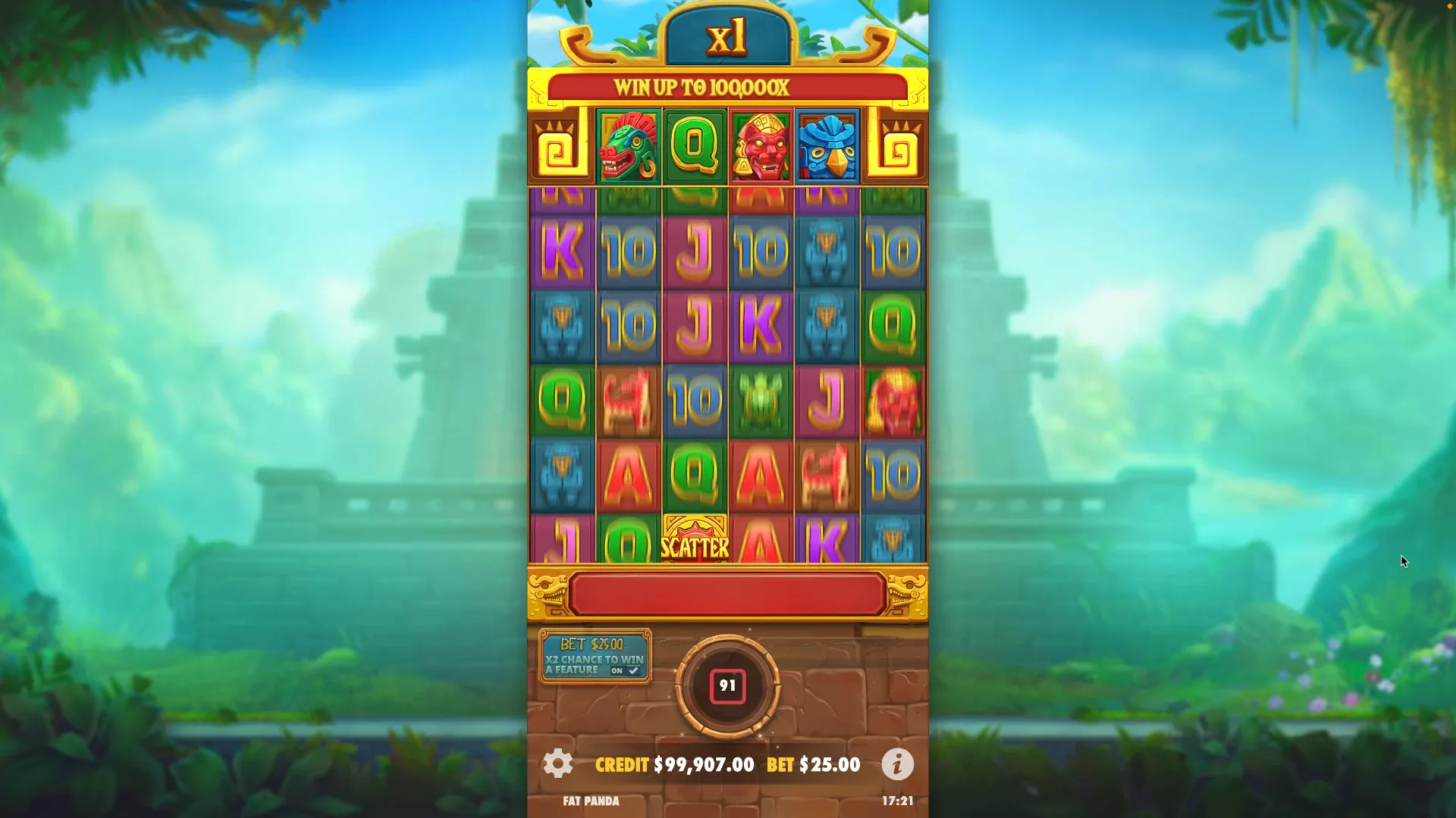 Play Fortune of Aztec bonuses