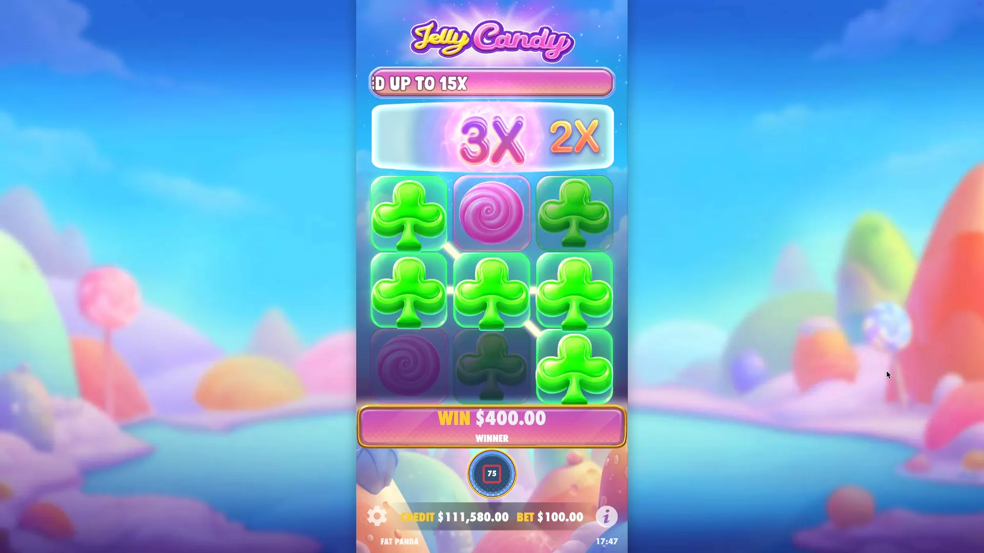 Jelly Candy slot bets