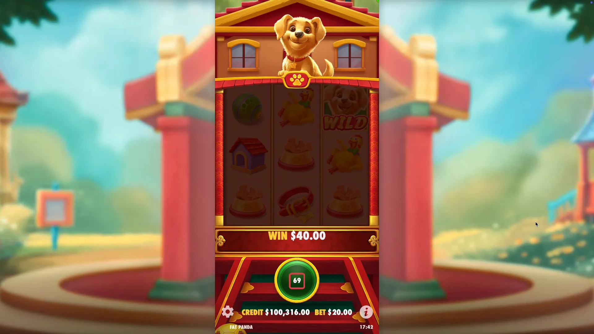 Lucky Dog slot bets
