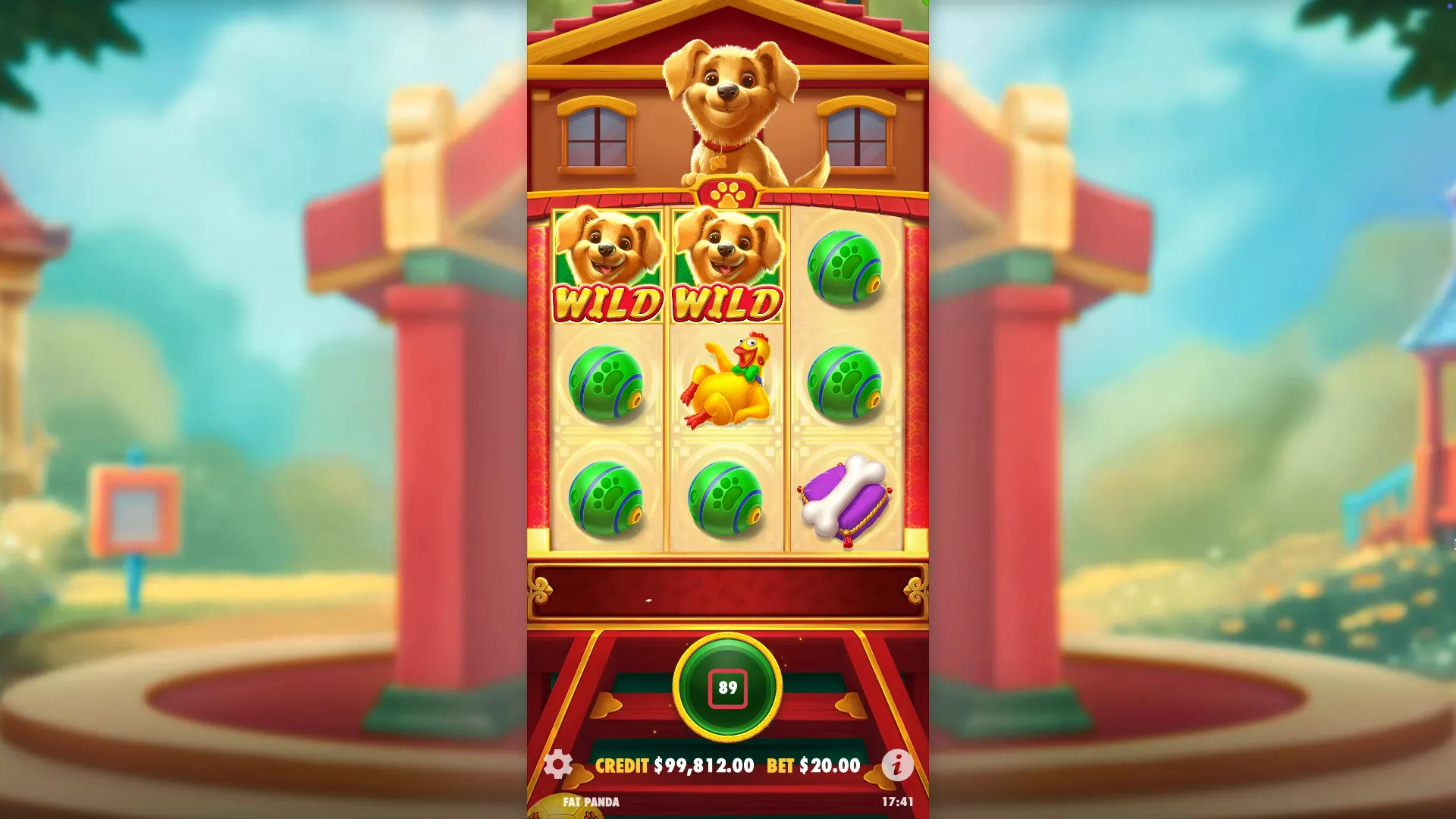 Play Lucky Dog bonuses