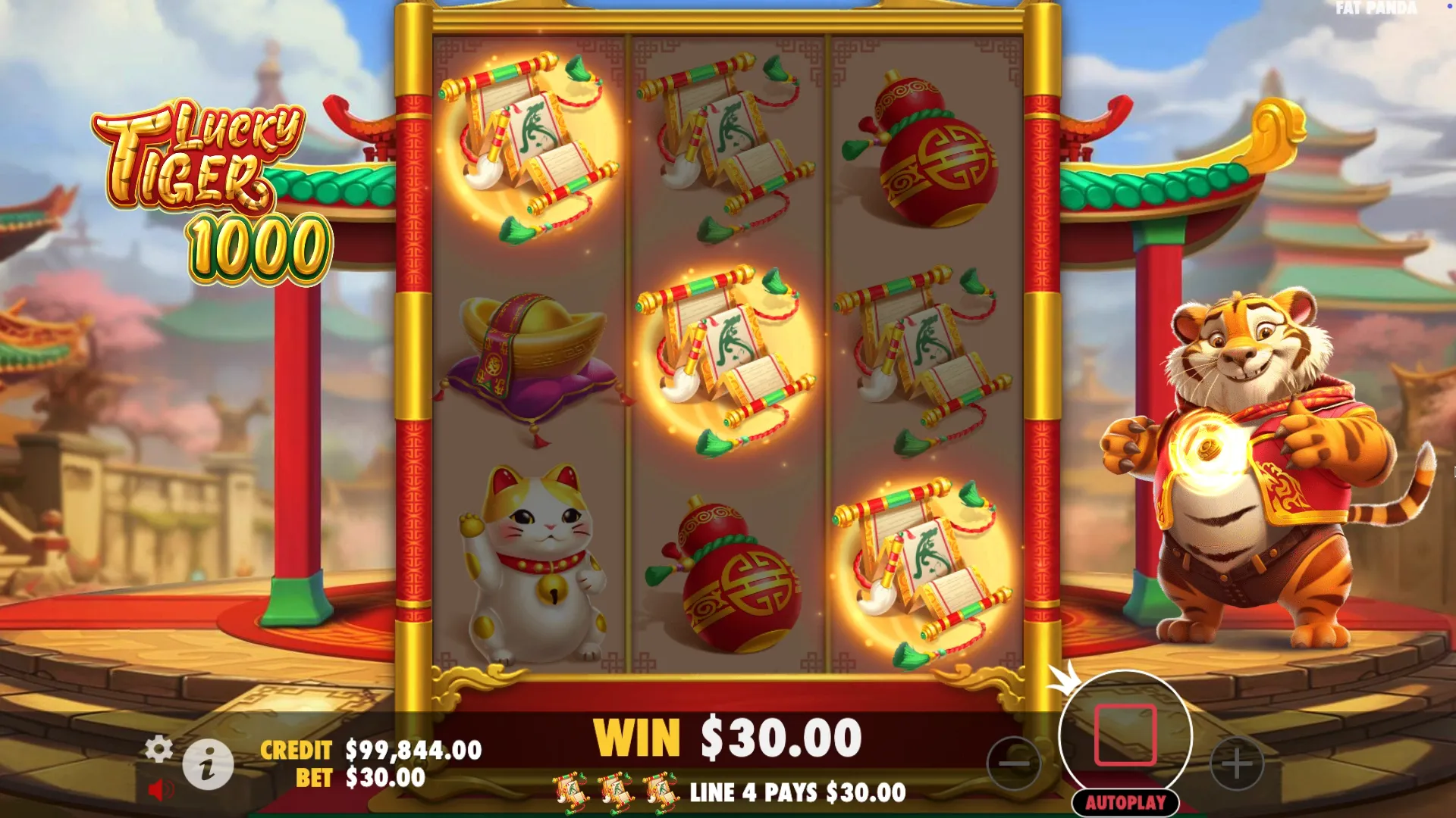 Slot Lucky Tiger 1000 Tactics