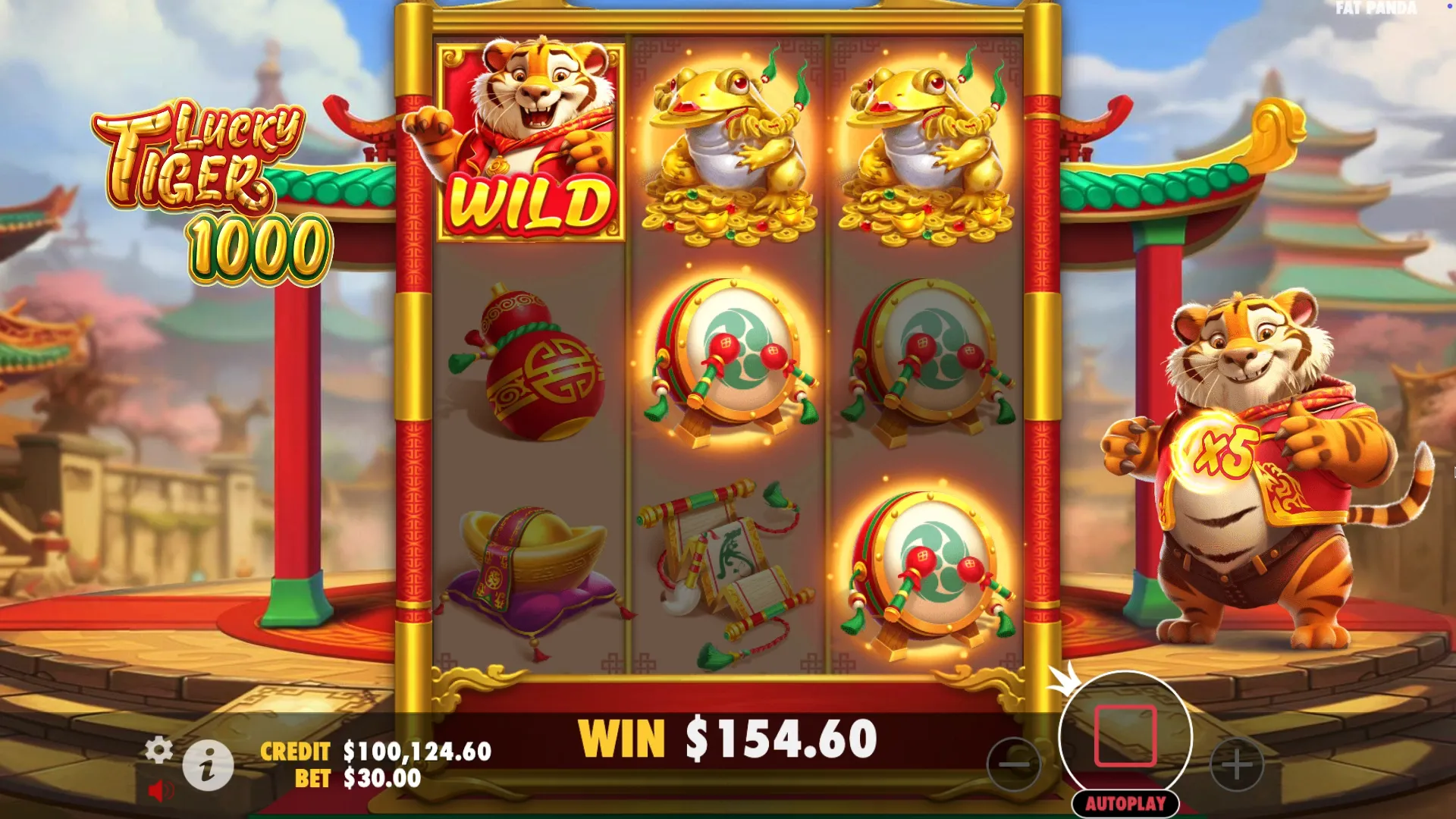 Lucky Tiger 1000 slot for money