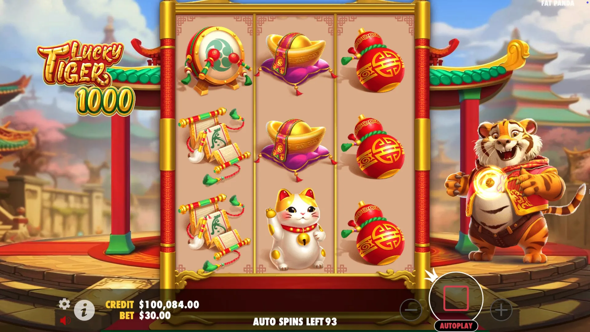Play Lucky Tiger 1000 bonuses