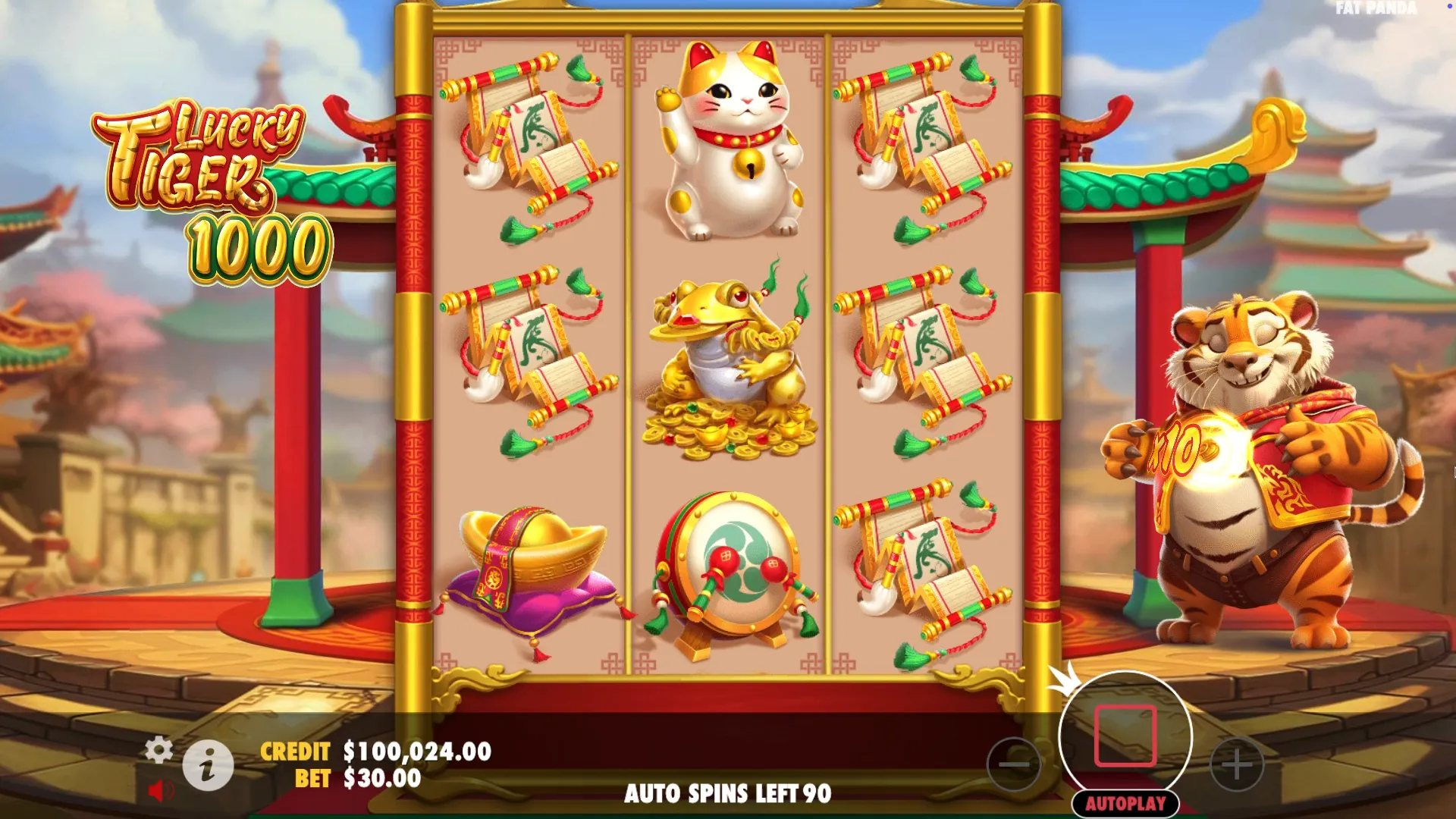 Play Lucky Tiger 1000 for free
