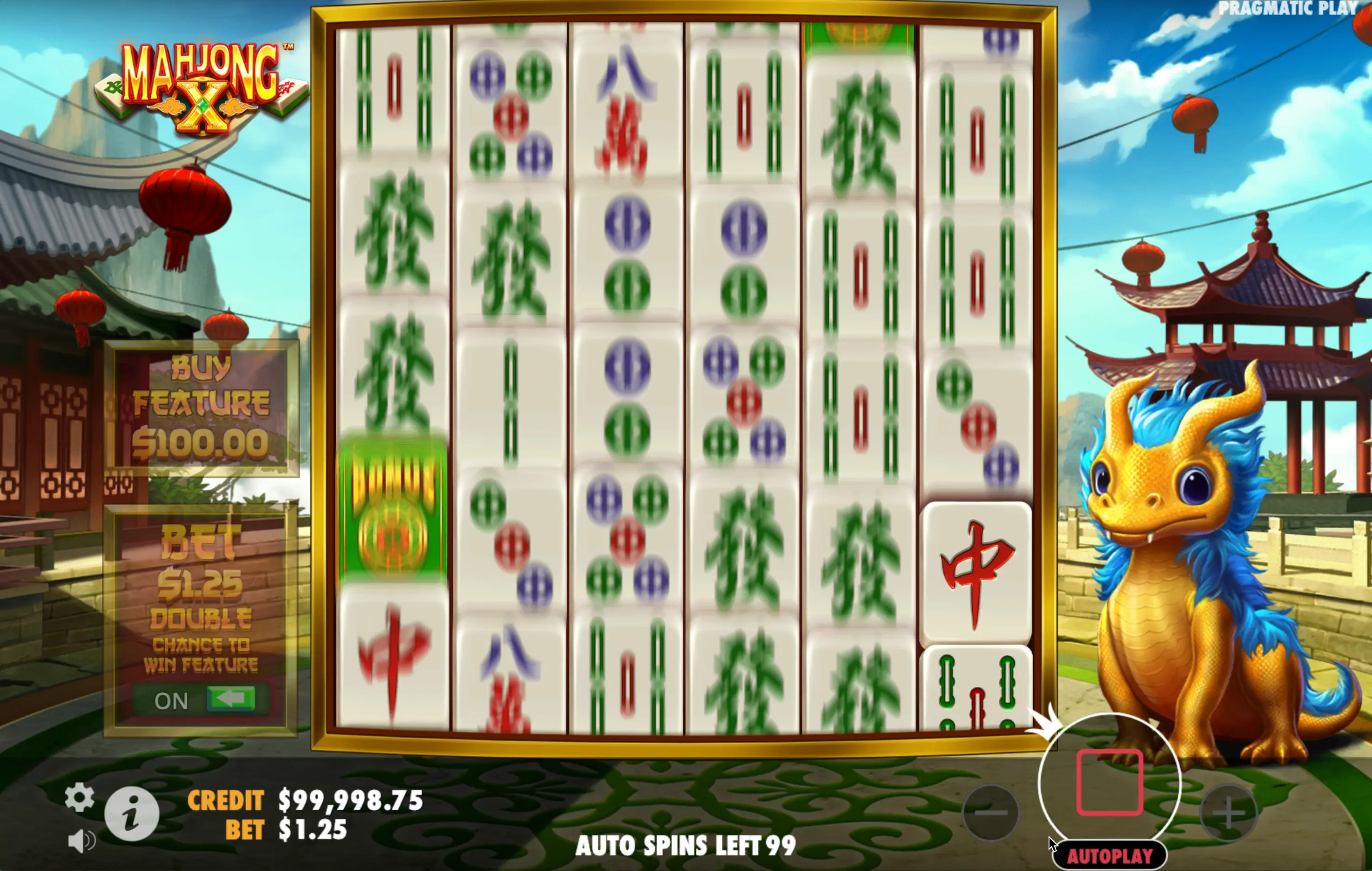 Jogo online Mahjong X