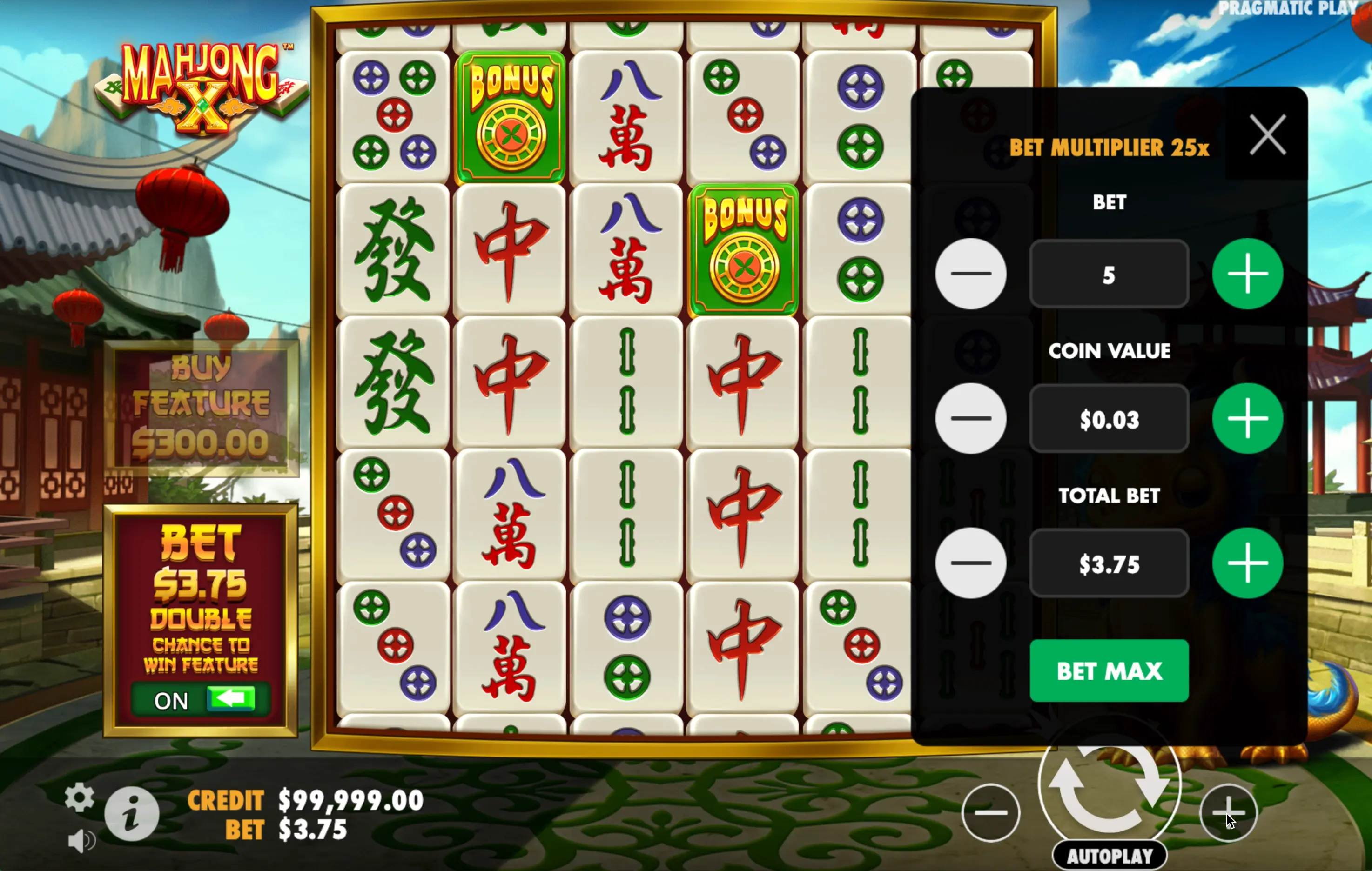 Slot Mahjong X por dinheiro