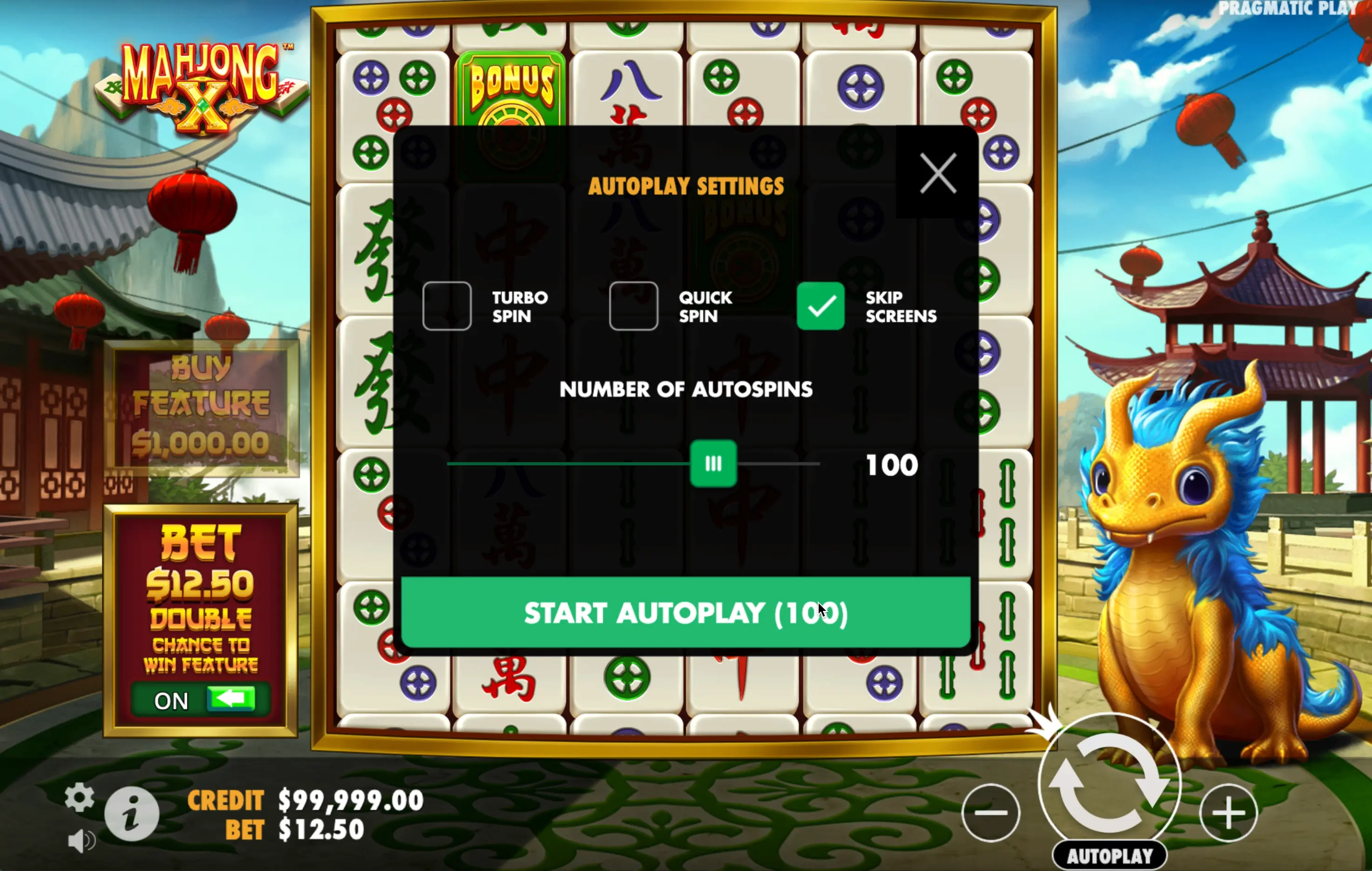 Jogo Mahjong X