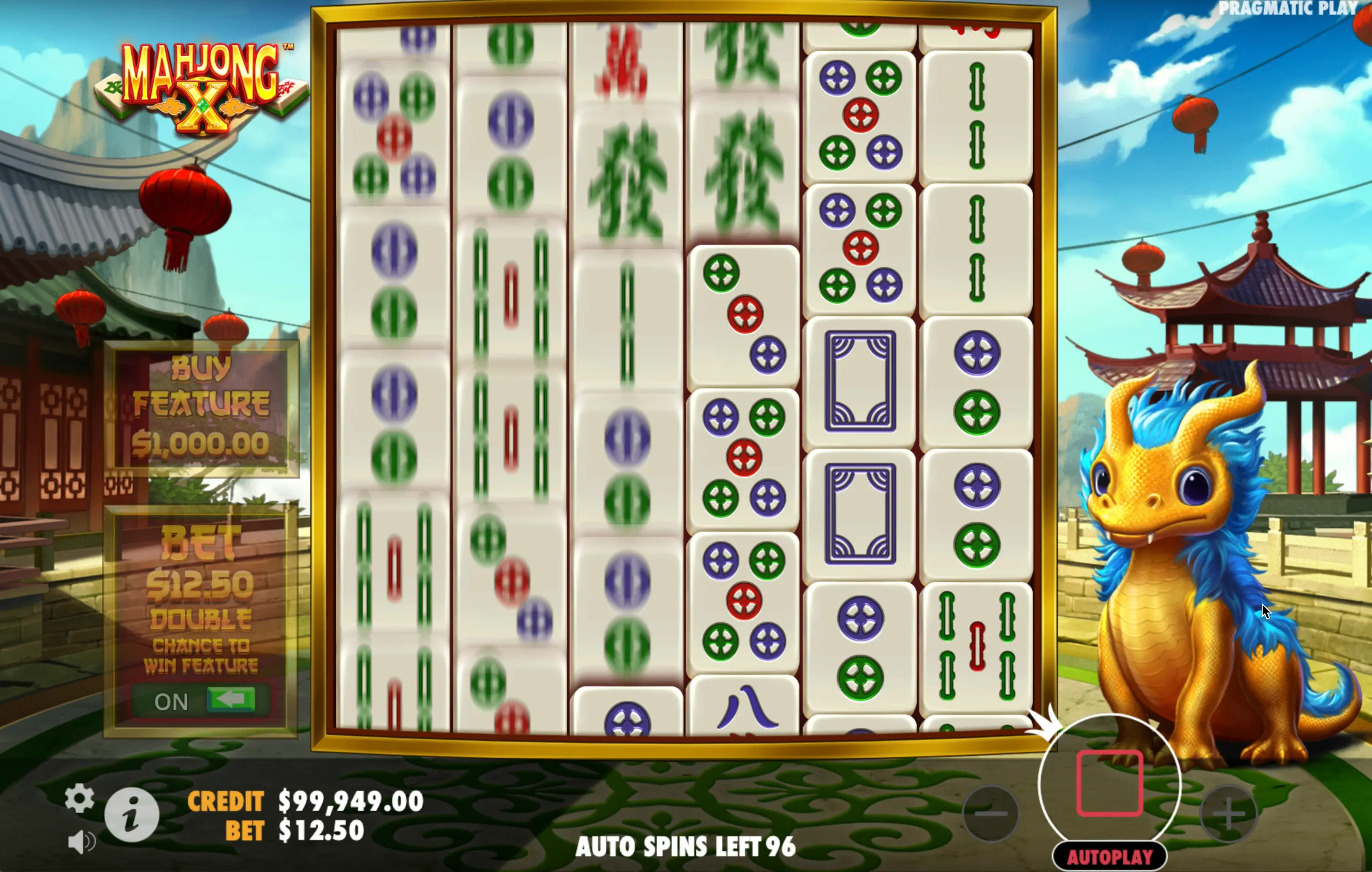 Jogue bônus de Mahjong X